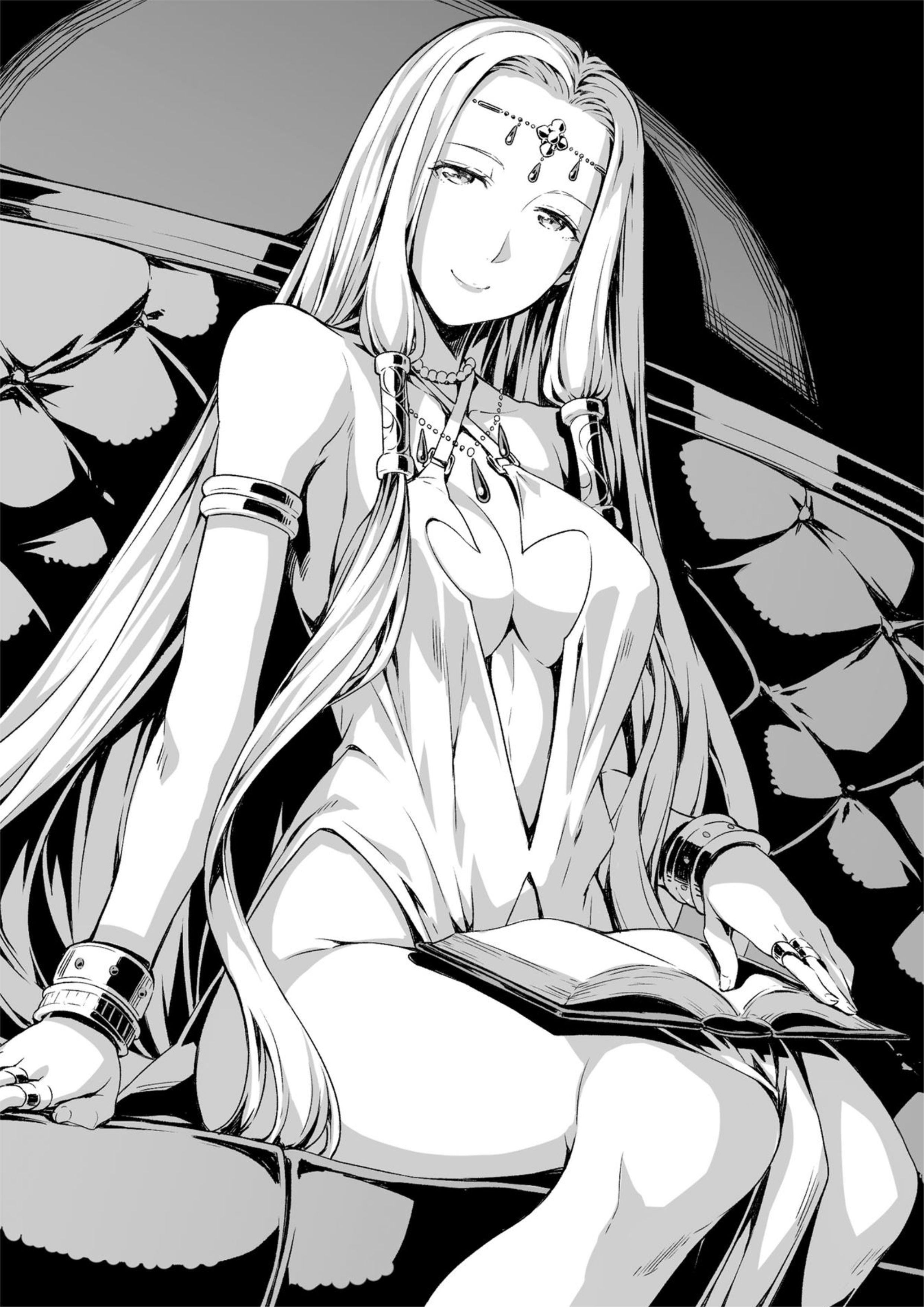 Gaikotsu Kishi-sama V6 Illustration - Megumi Novel