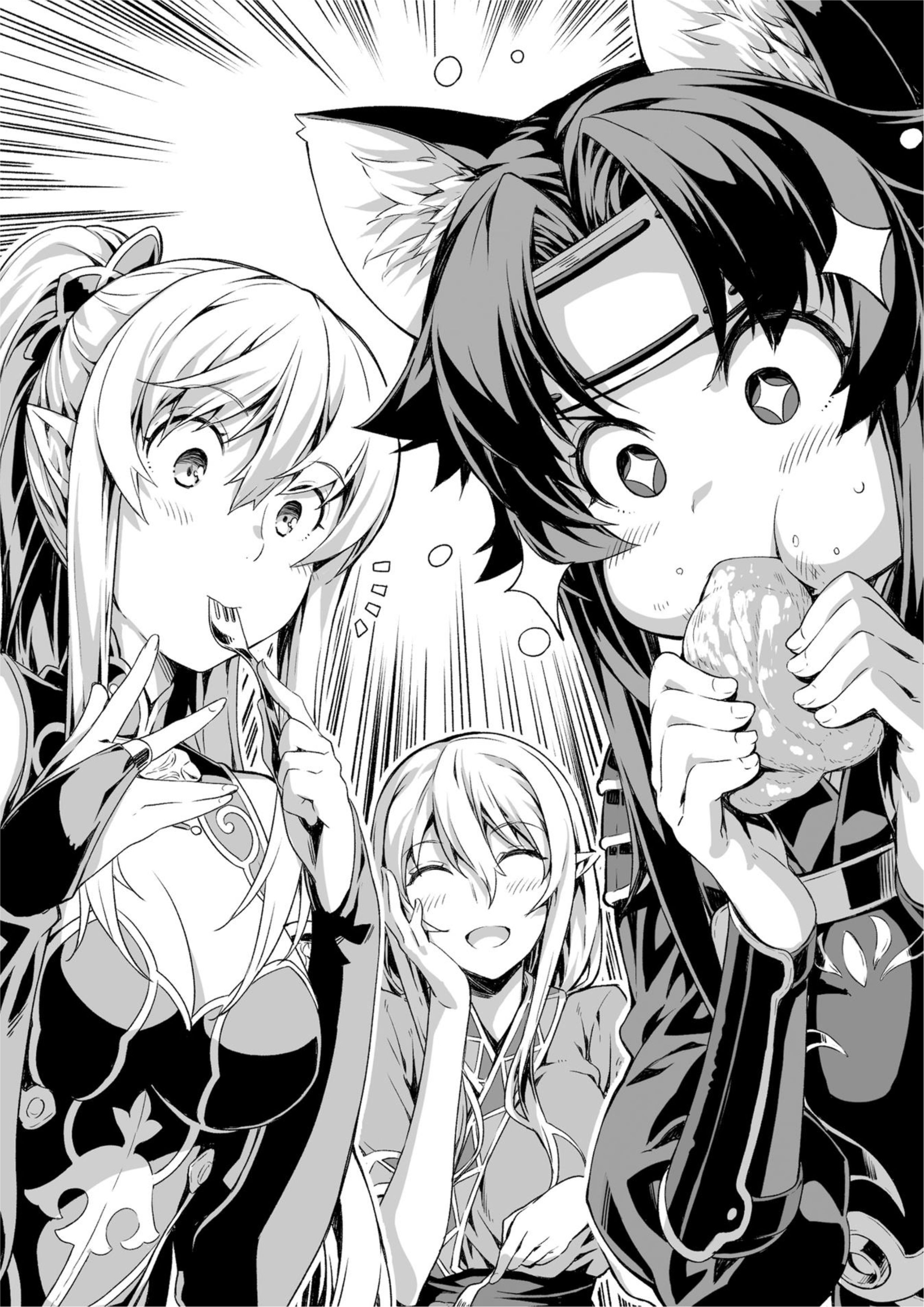 Gaikotsu Kishi-sama V6 Illustration - Megumi Novel