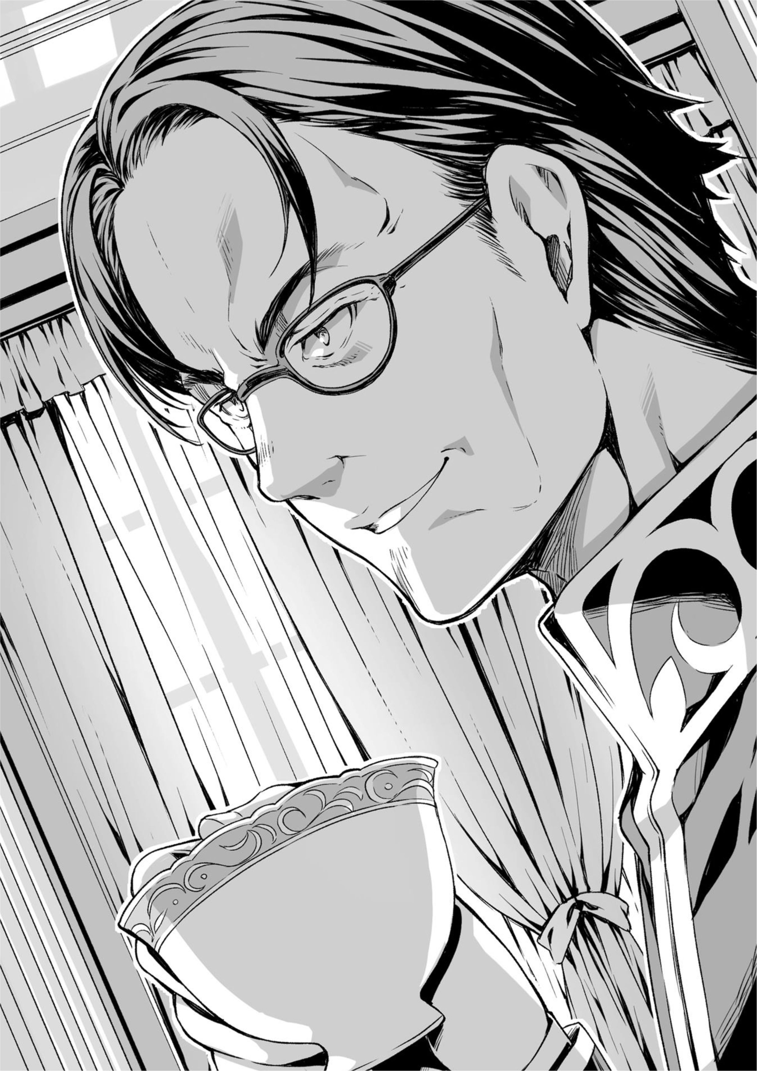Gaikotsu Kishi-sama V6 Illustration - Megumi Novel