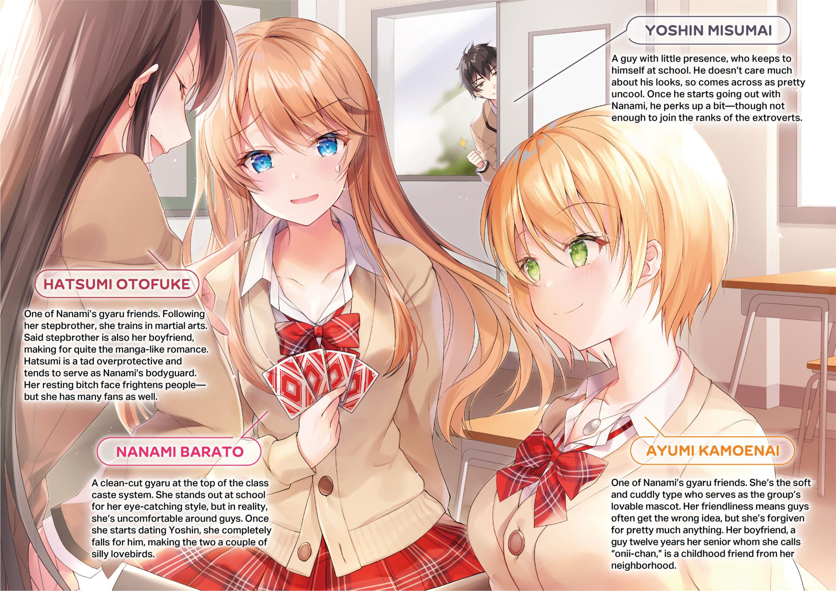 Gal Kokuhaku V1 Illustration - Megumi Novel