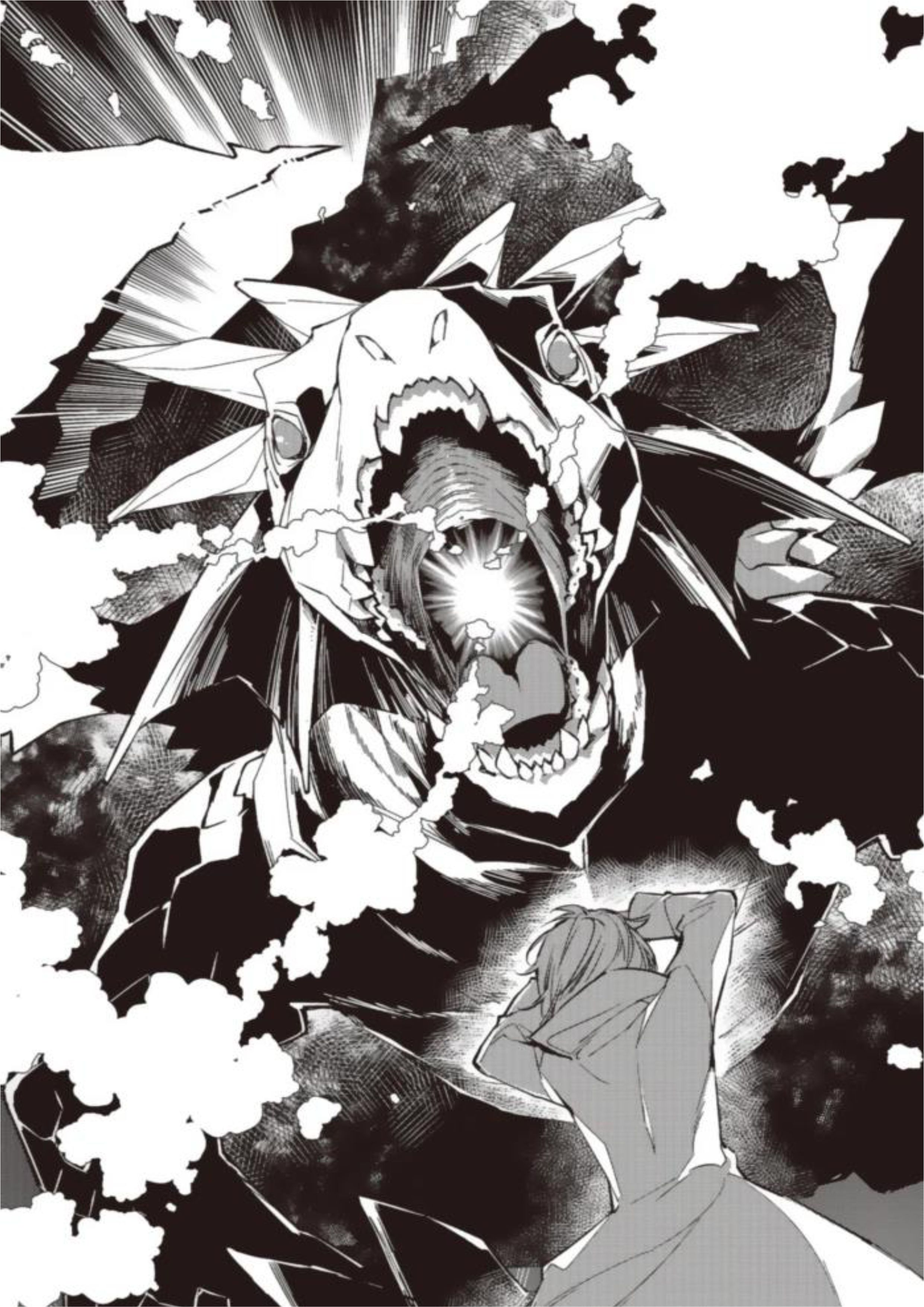 Garbage Brave V1 Illustration - Megumi Novel