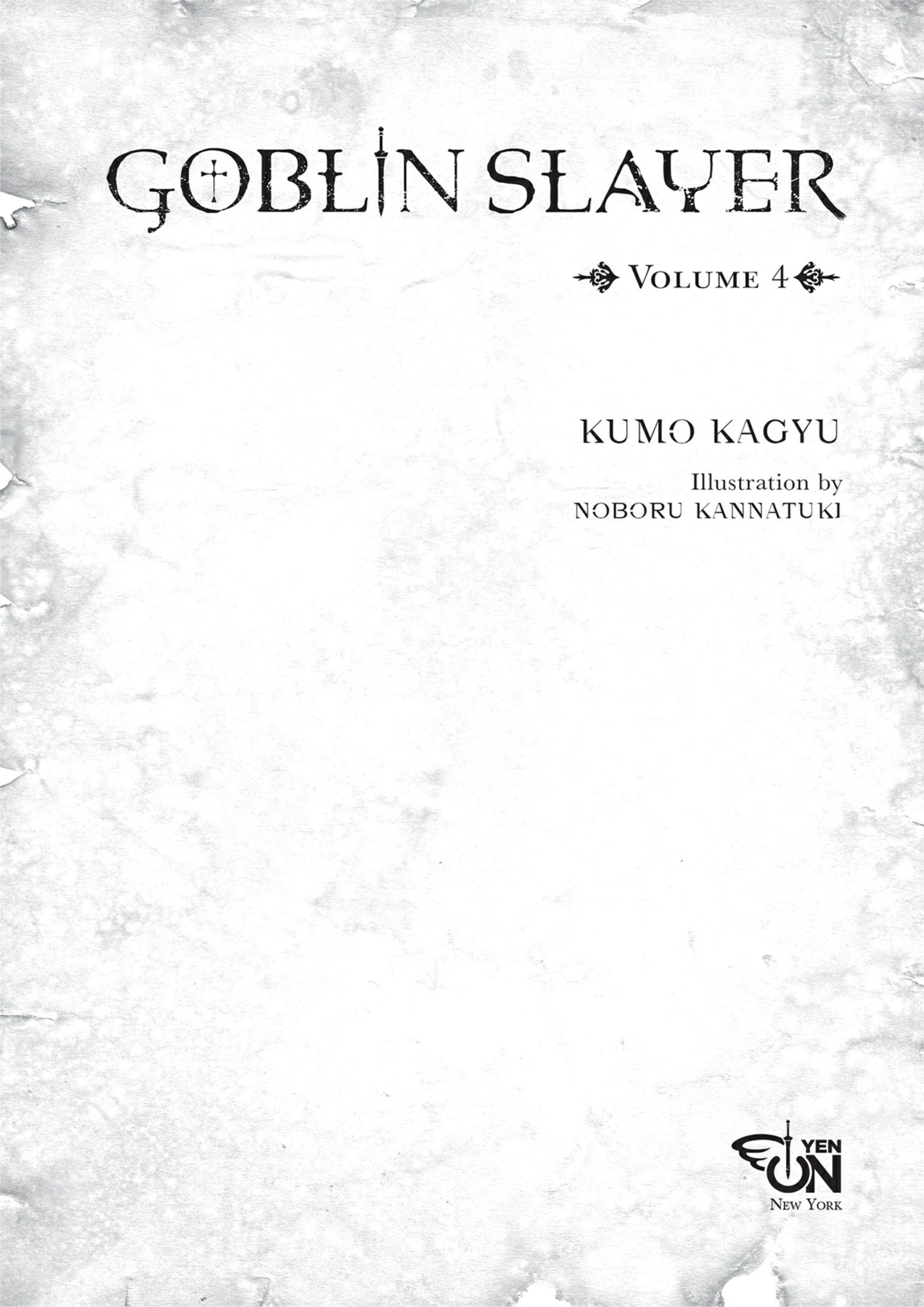Goblin Slayer V4 Illustration - Megumi Novel