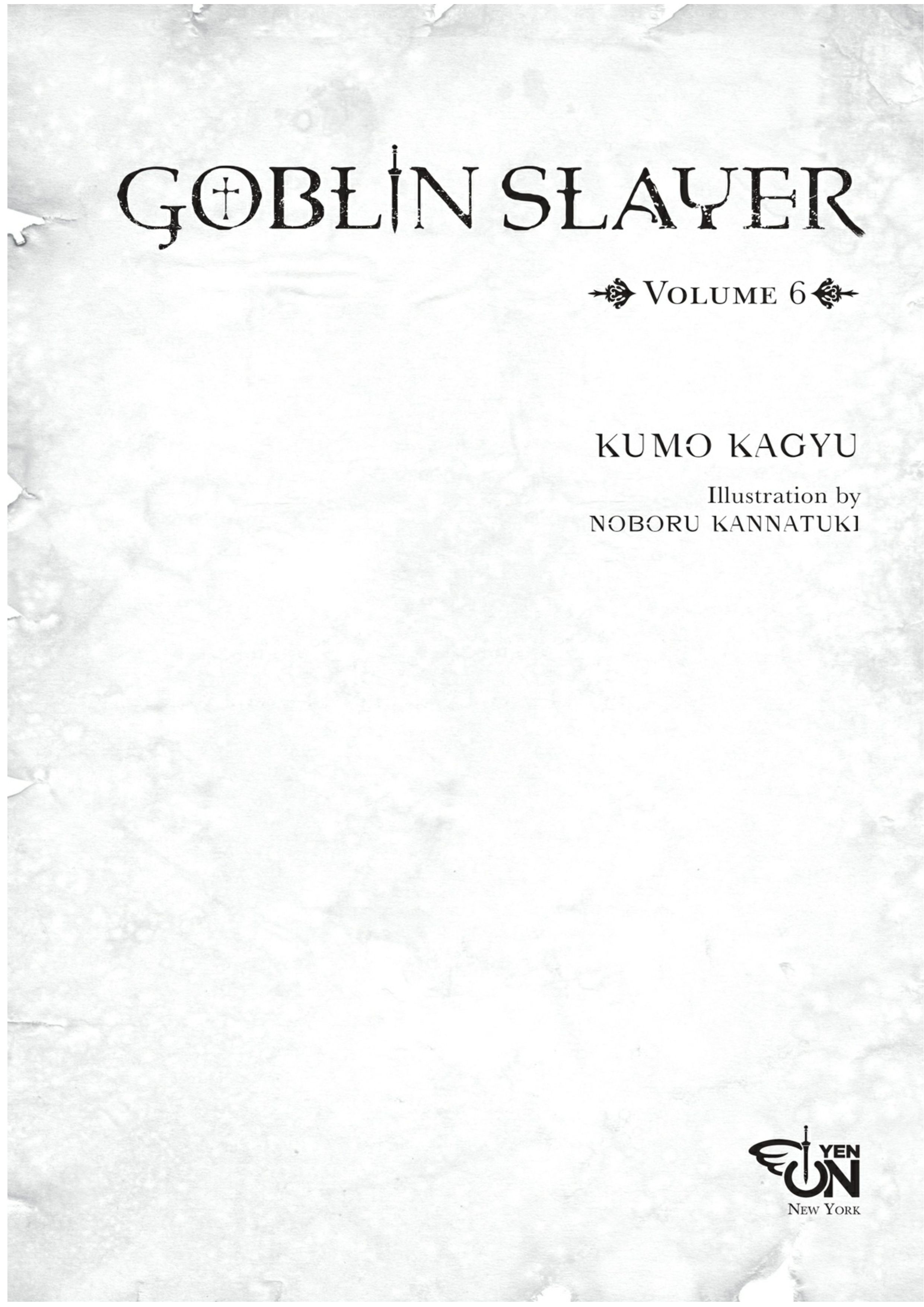 Goblin Slayer V6 Illustration - Megumi Novel