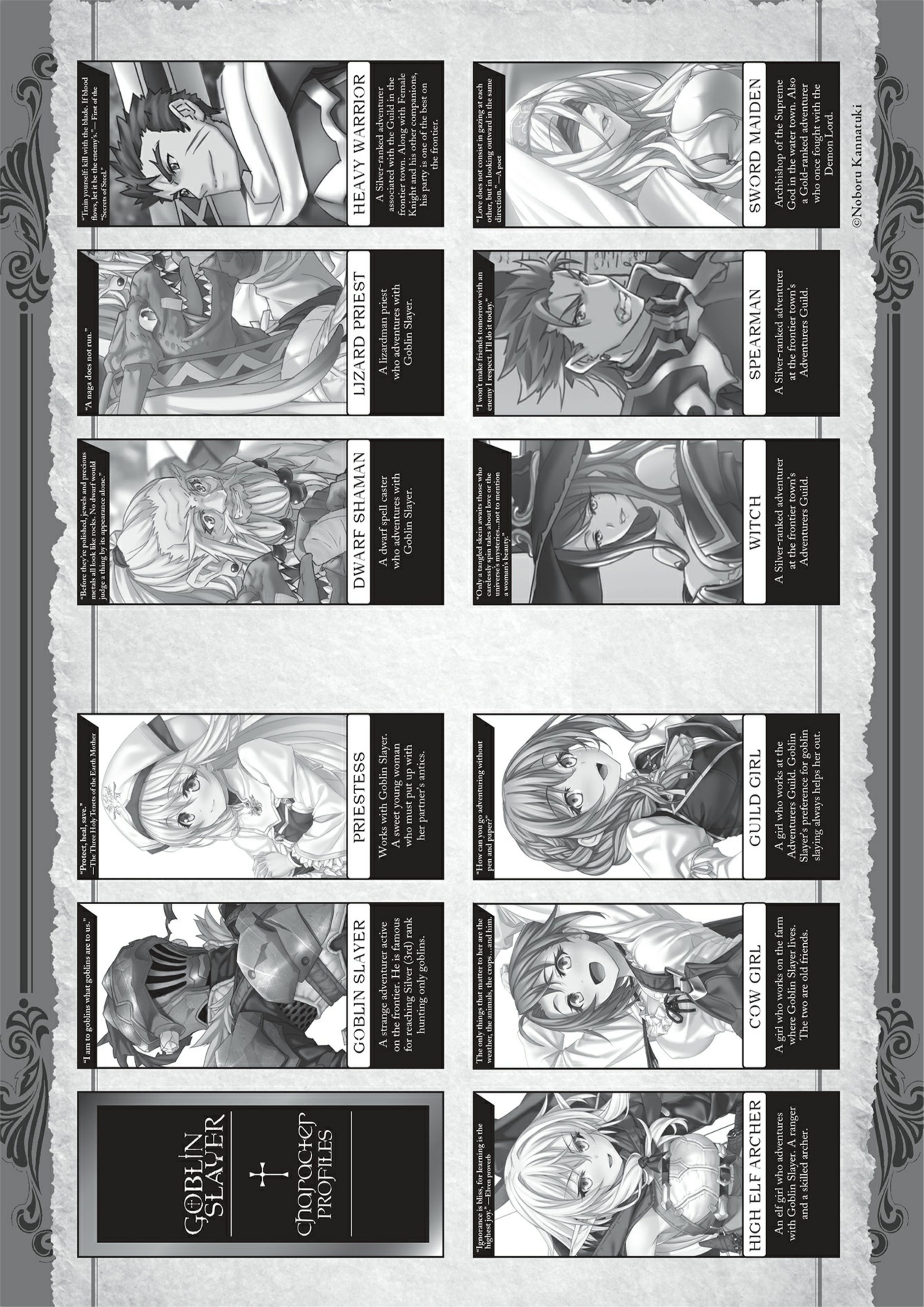 Goblin Slayer V7 Illustration - Megumi Novel