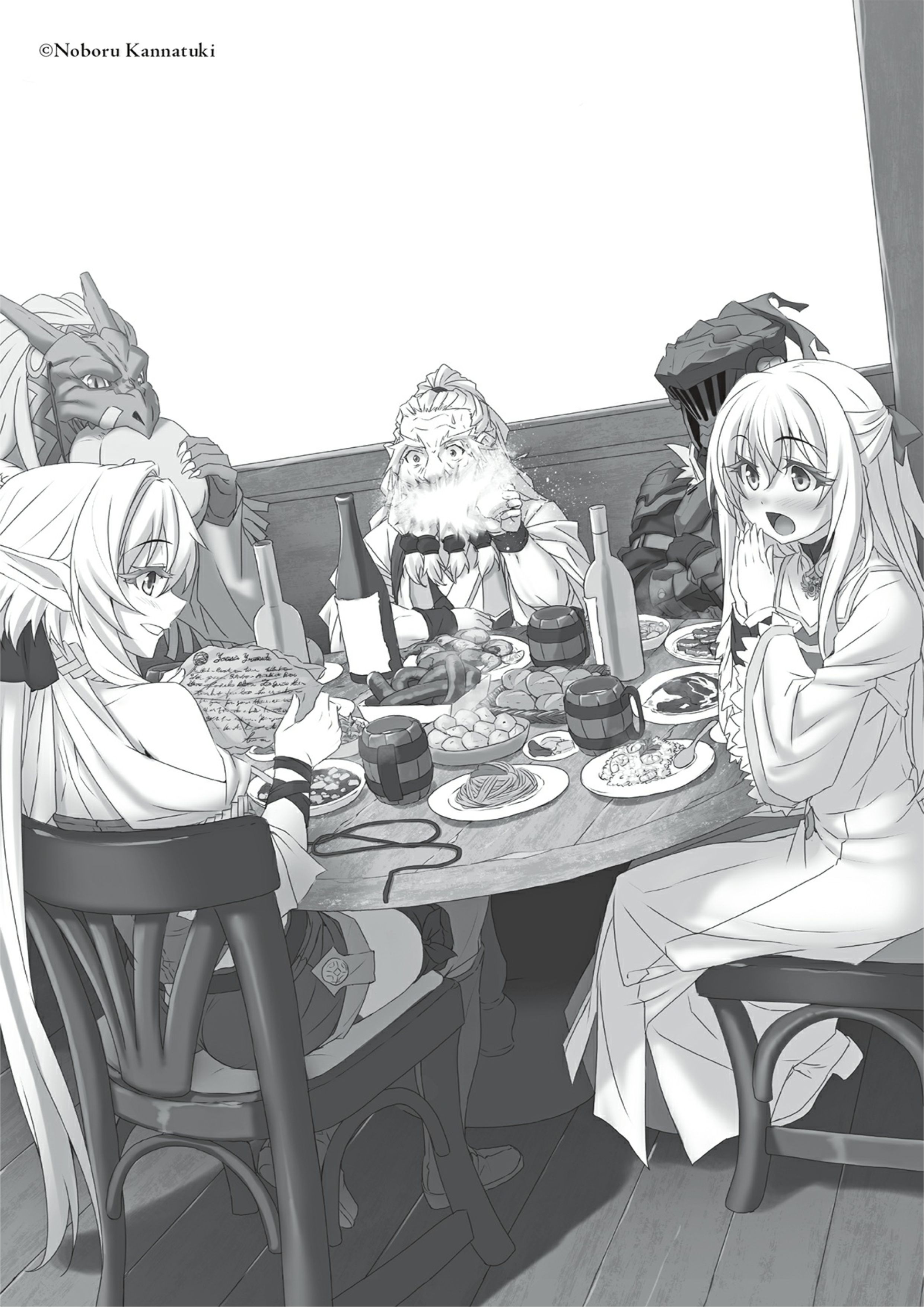 Goblin Slayer V7 Illustration - Megumi Novel