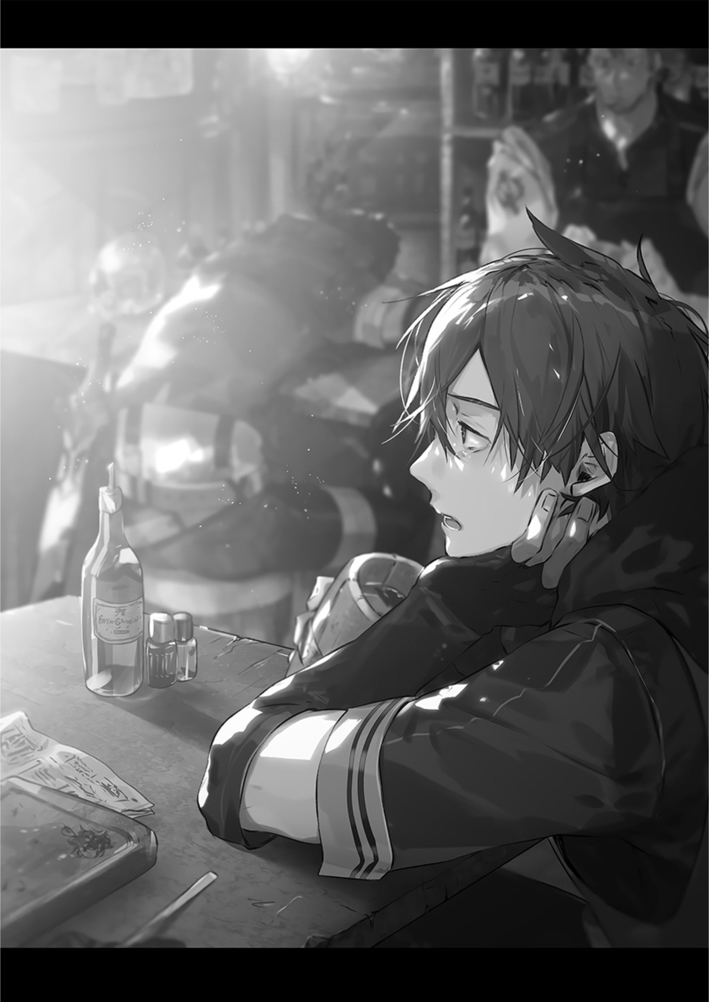 Hai to Gensou no Grimgar V5 Illustration - Megumi Novel