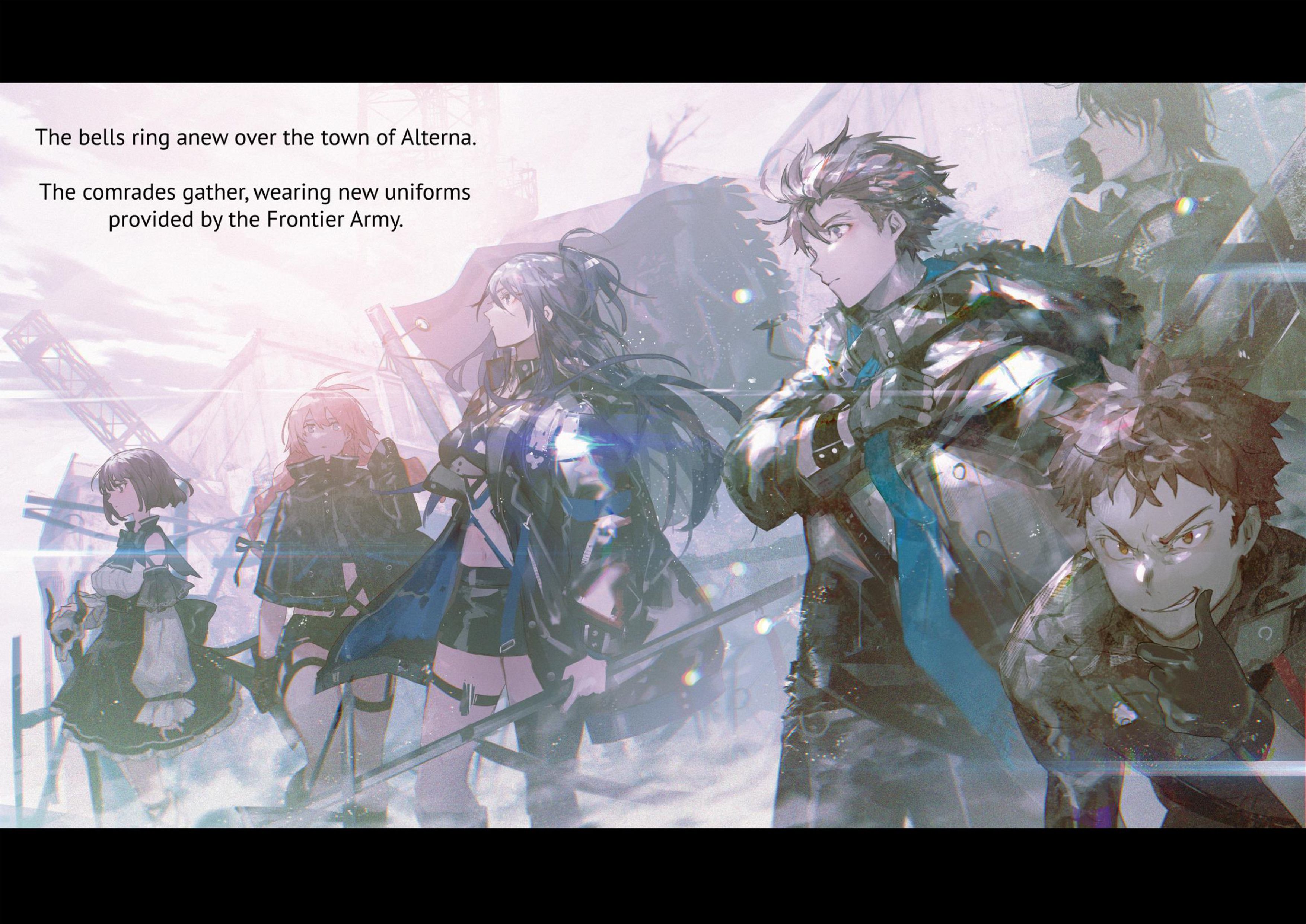 Hai to Gensou no Grimgar V16 Illustration - Megumi Novel