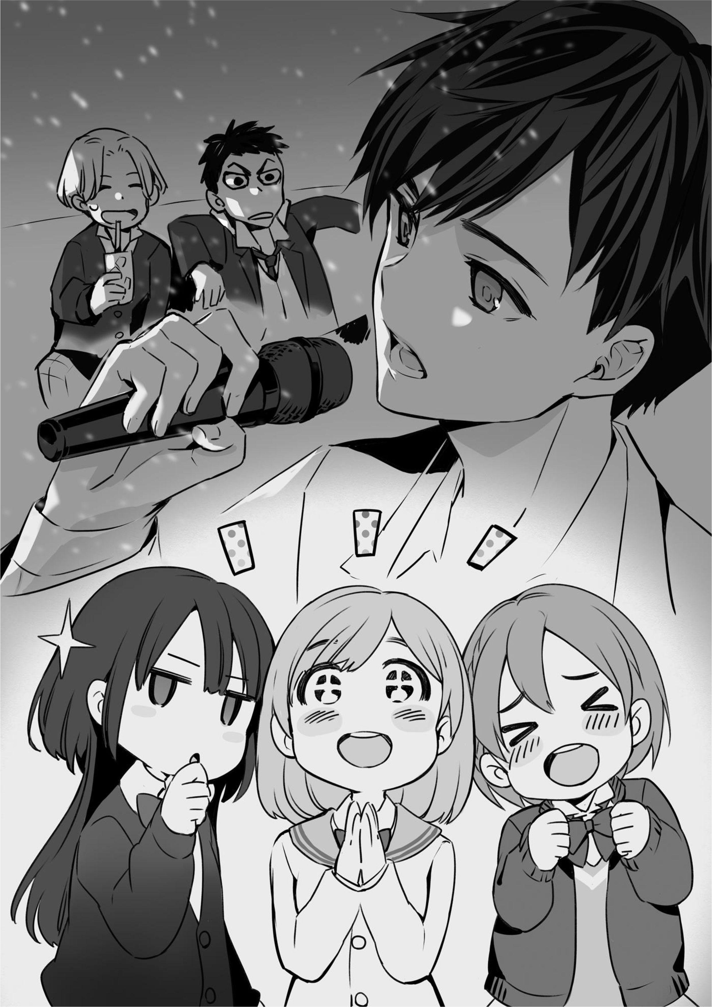 Haibara-kun no Tsuyokute Seisyun New Game V1 Illustration - Megumi Novel