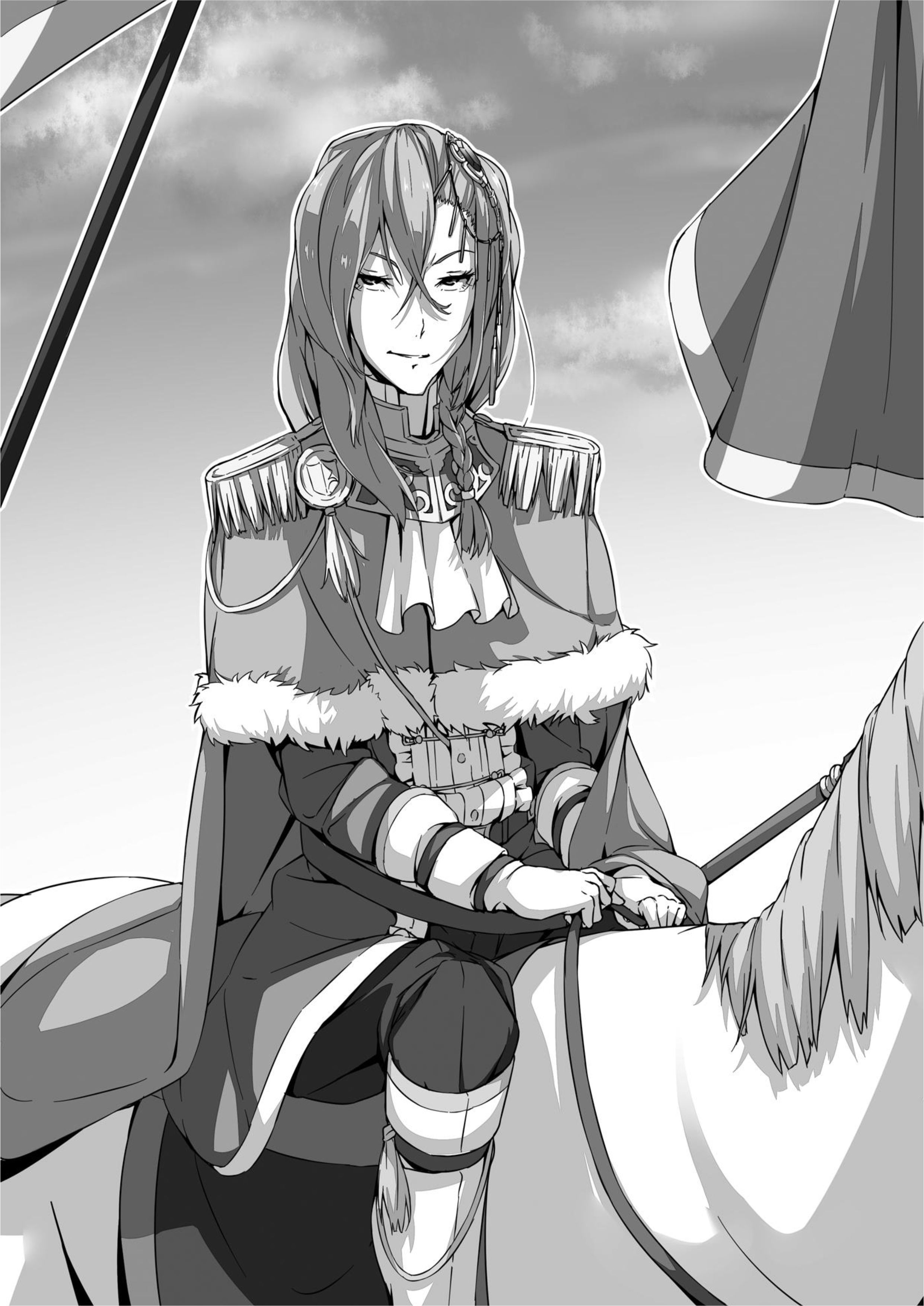 Haken no Kouki Altina V3 Illustration - Megumi Novel