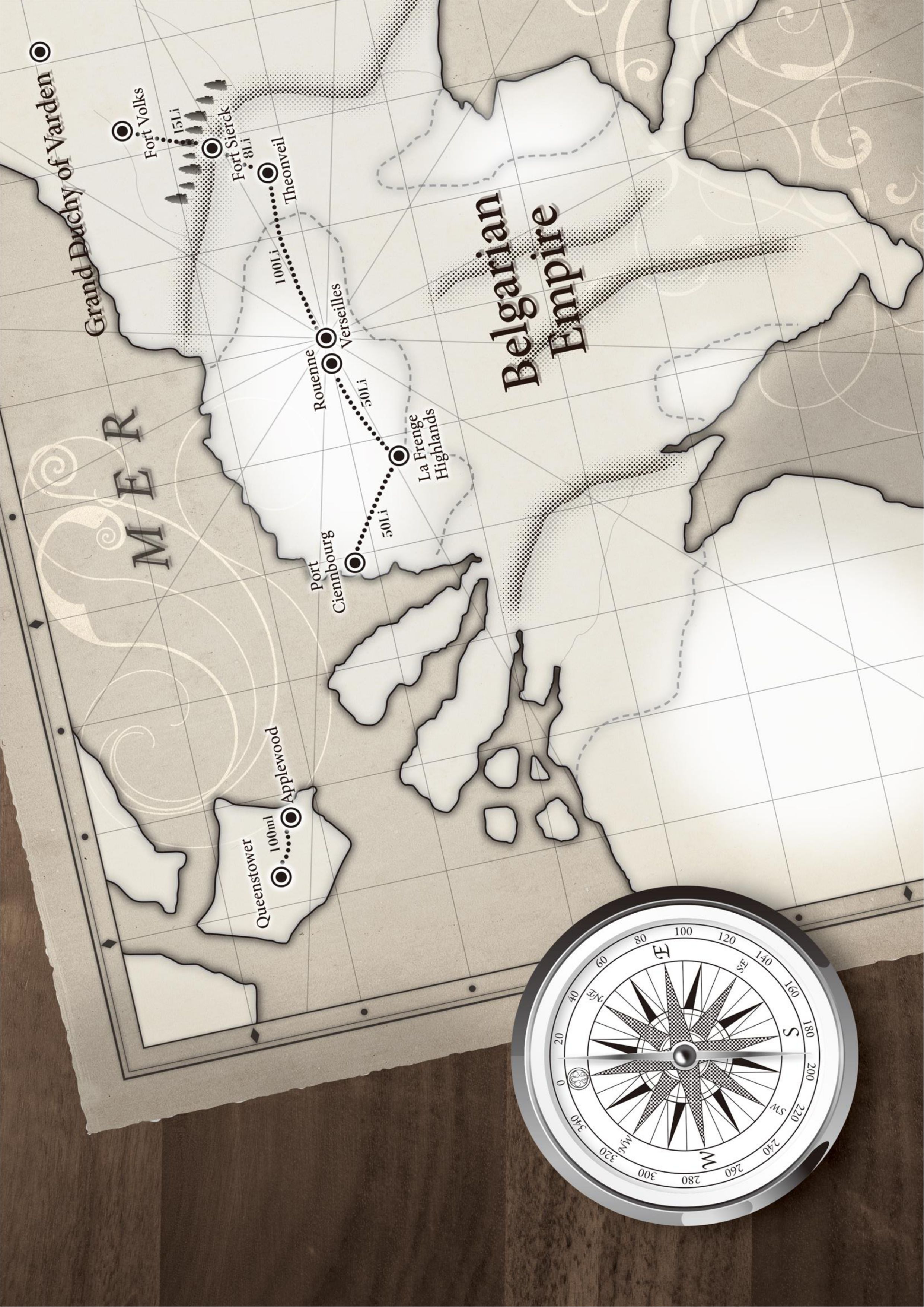 Haken no Kouki Altina V5 Illustration - Megumi Novel