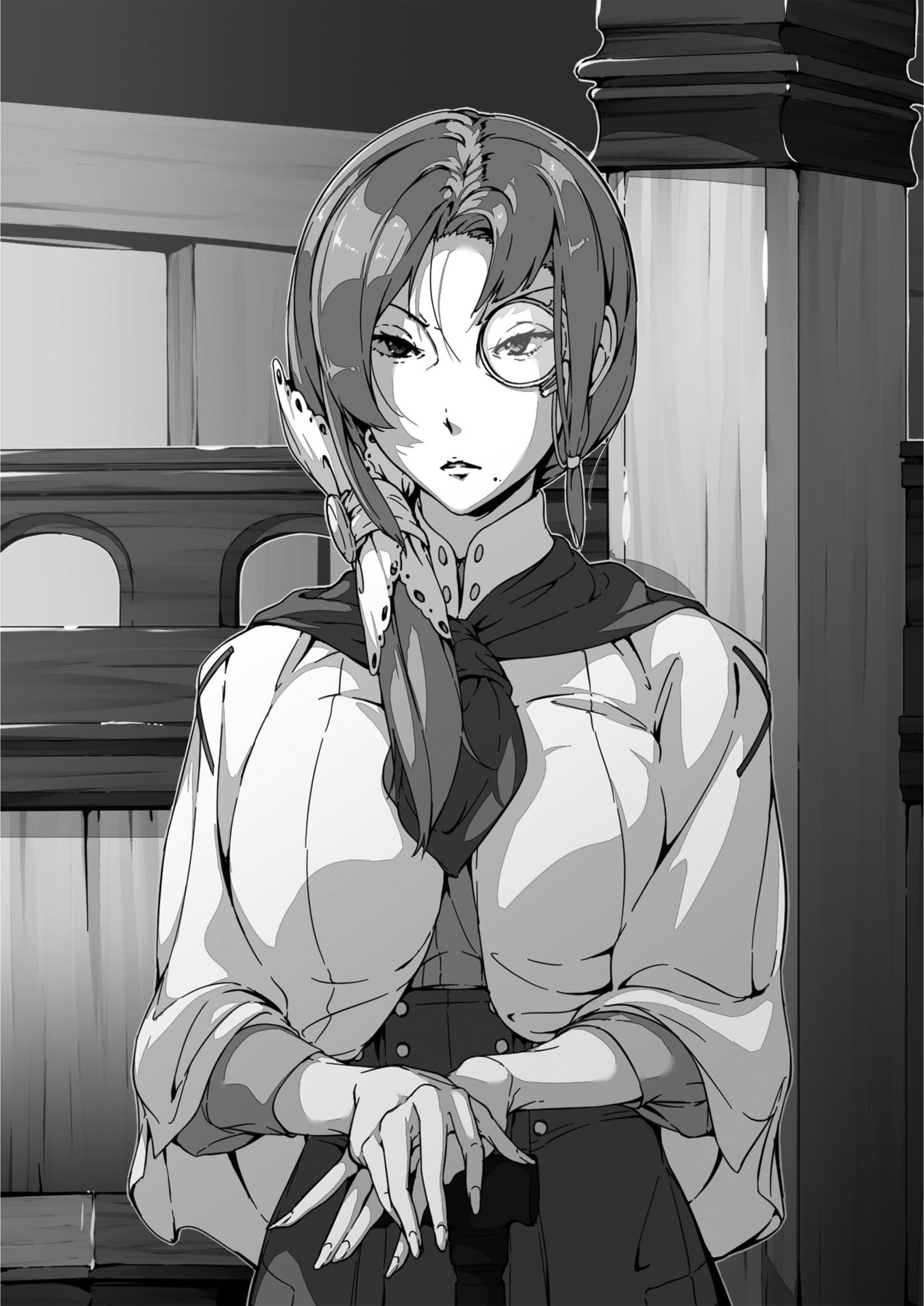 Haken no Kouki Altina V9 Illustration - Megumi Novel