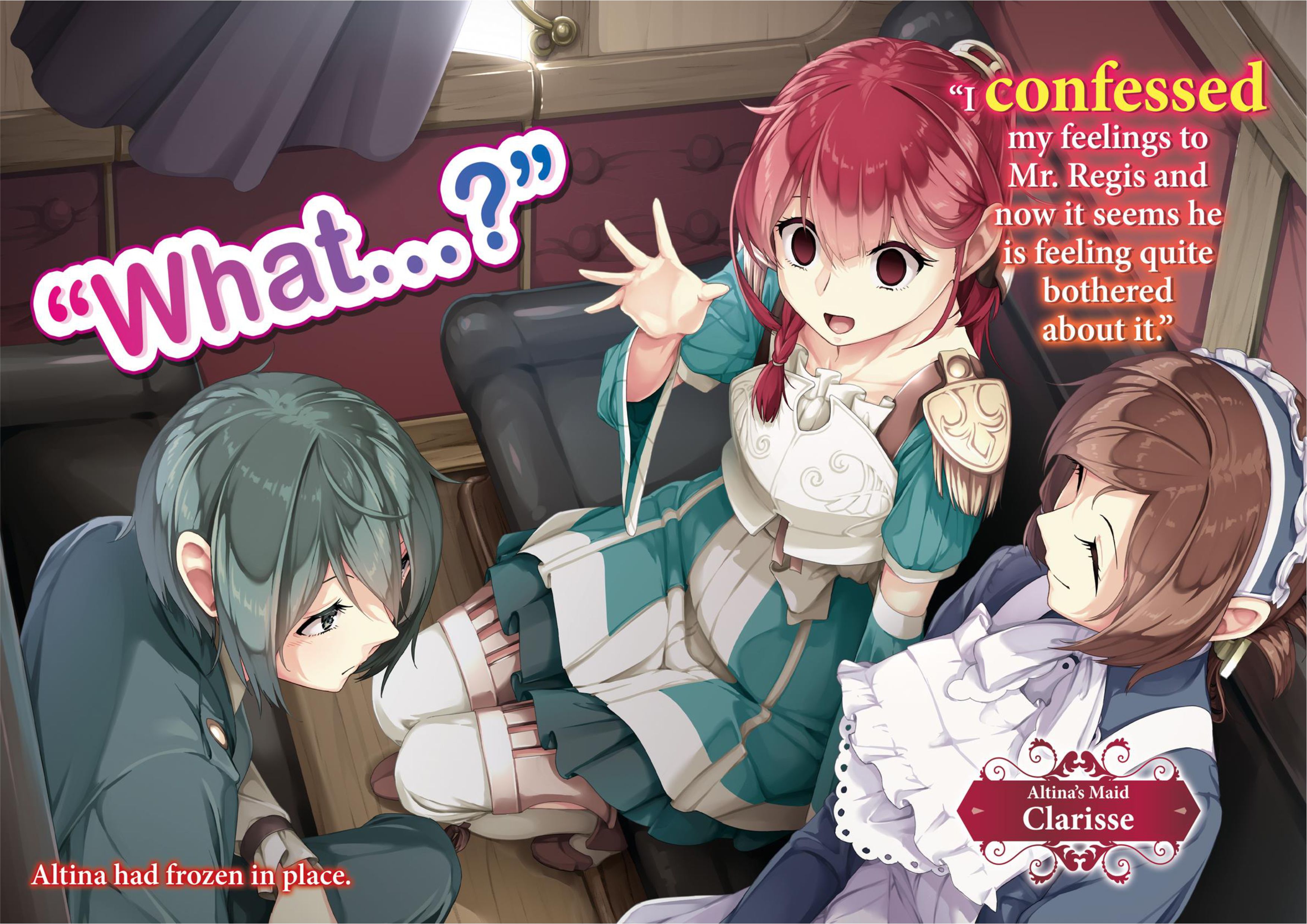 Haken no Kouki Altina V13 Illustration - Megumi Novel