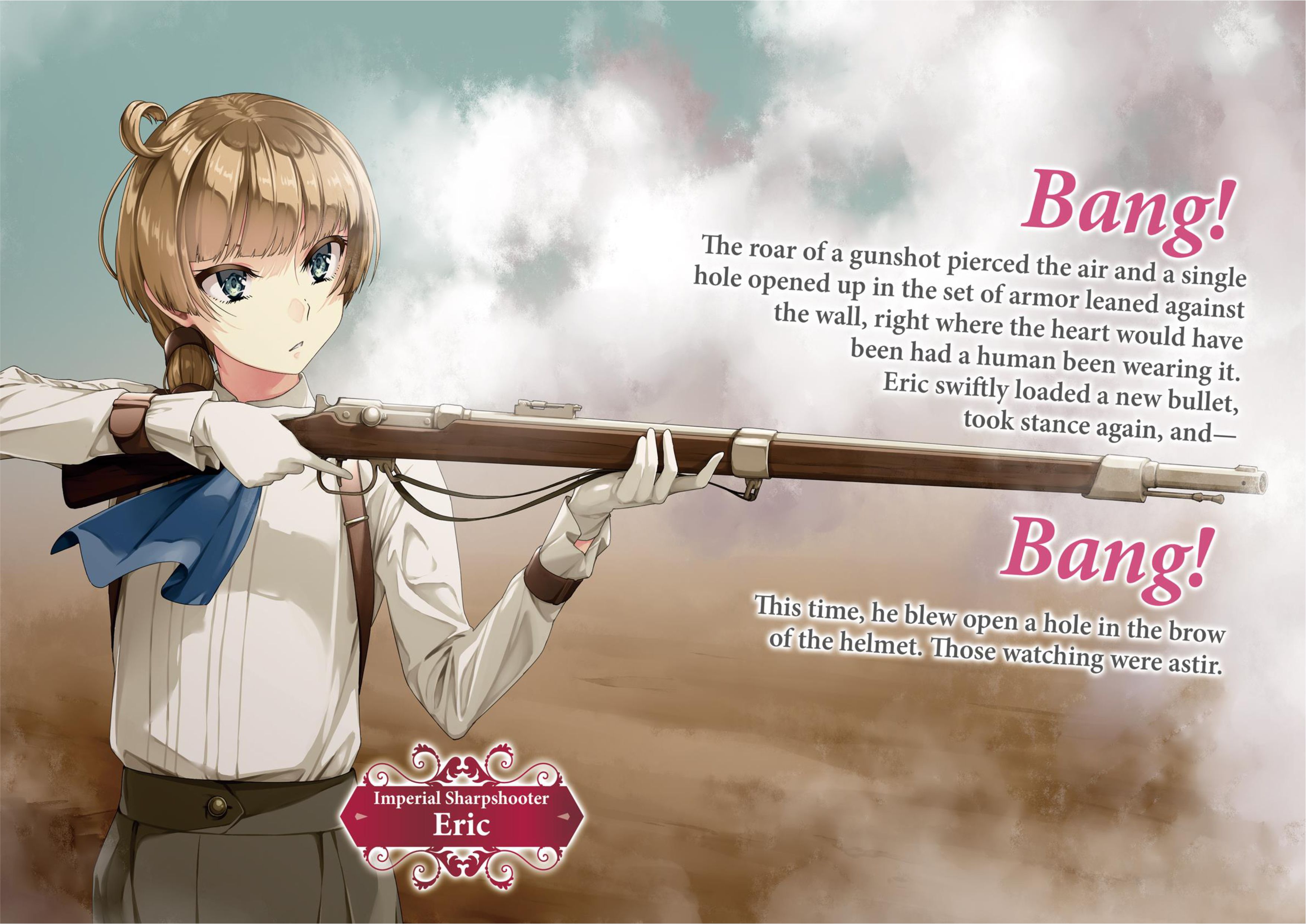 Haken no Kouki Altina V13 Illustration - Megumi Novel