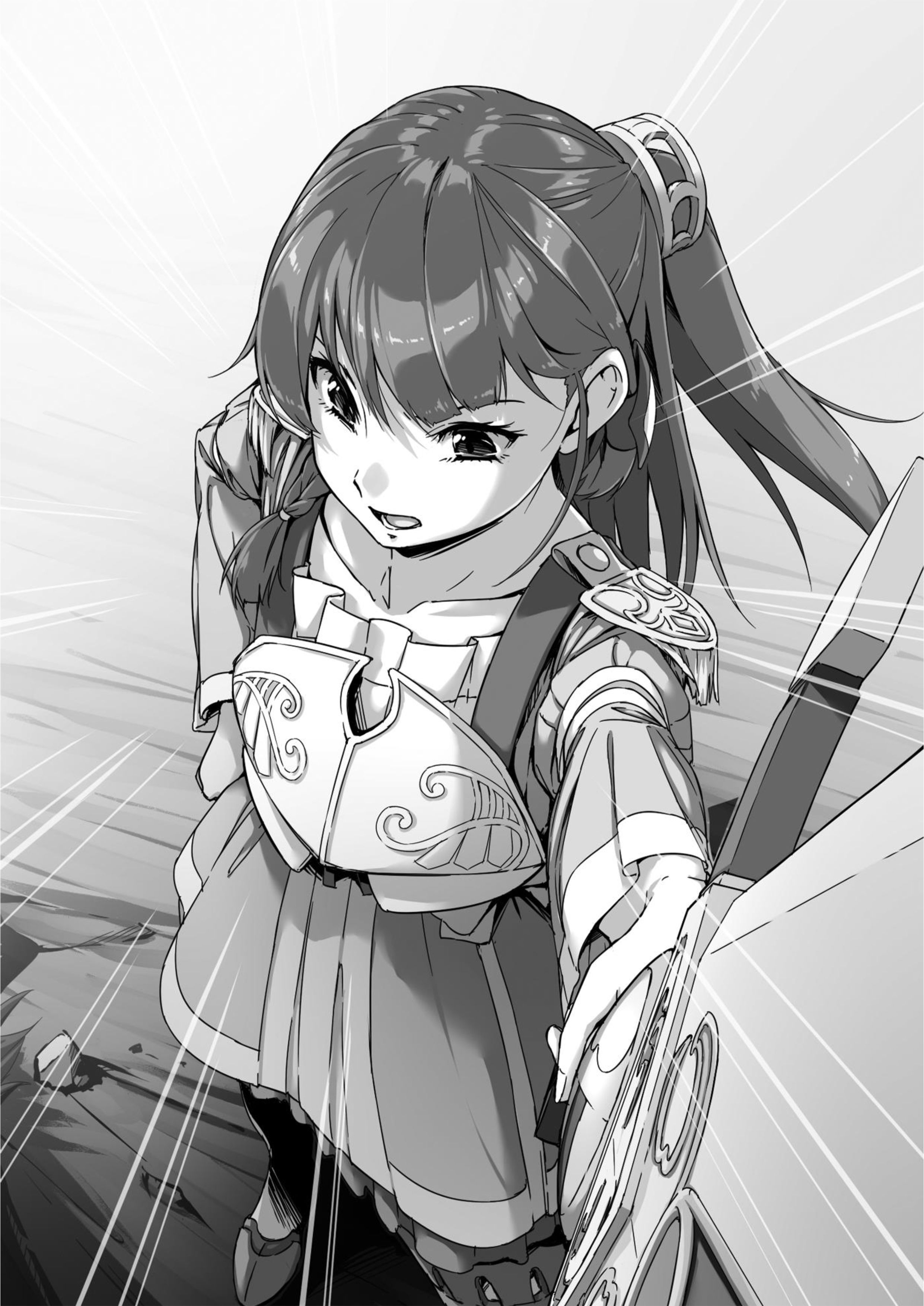 Haken no Kouki Altina V13 Illustration - Megumi Novel