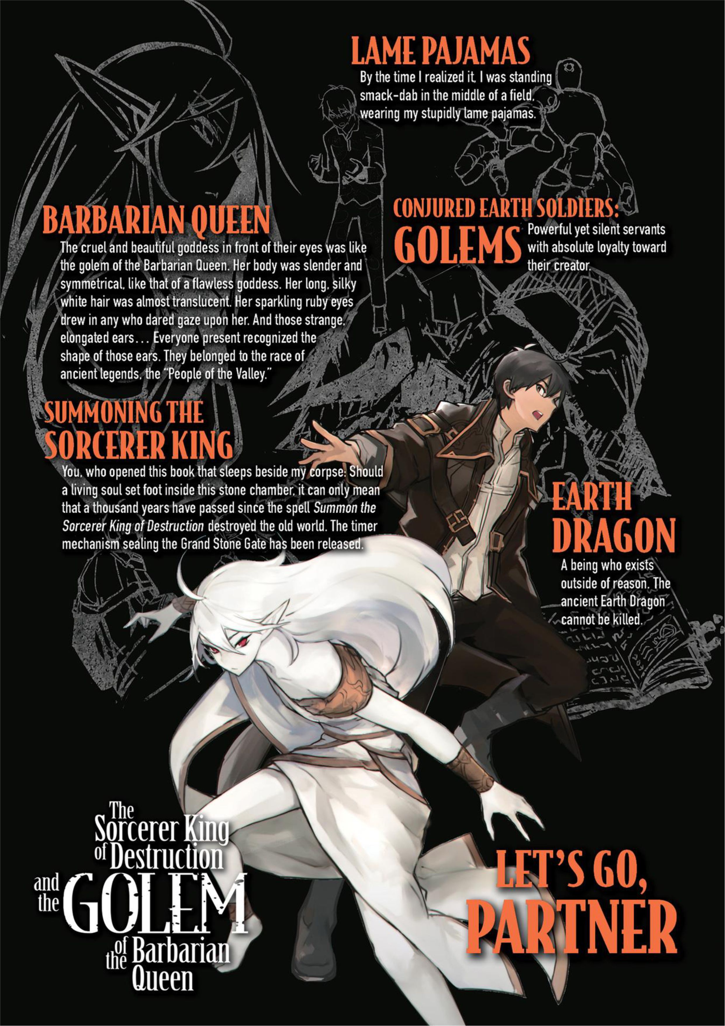 Hametsu no Madou Ou to Gooremu no Banhi V1 Illustration - Megumi Novel
