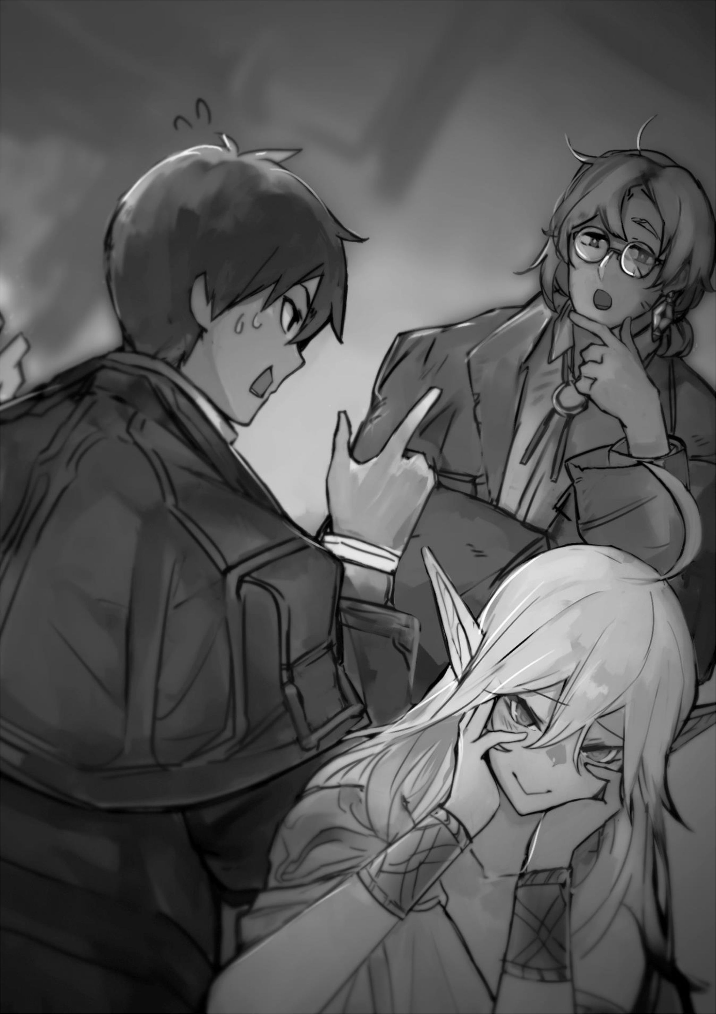 Hametsu no Madou Ou to Gooremu no Banhi V1 Illustration - Megumi Novel