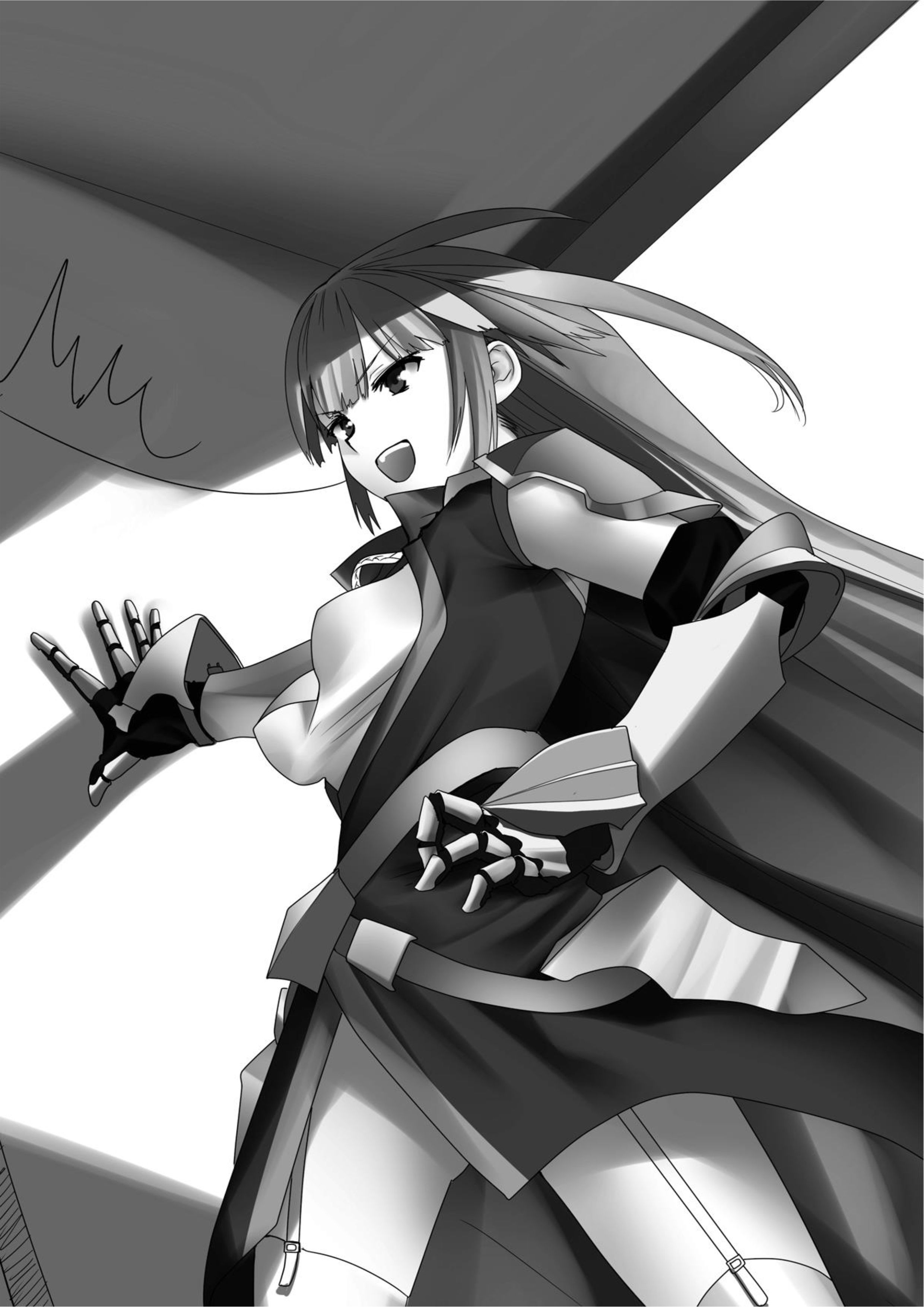 Hazure Skill V1 Illustration - Megumi Novel