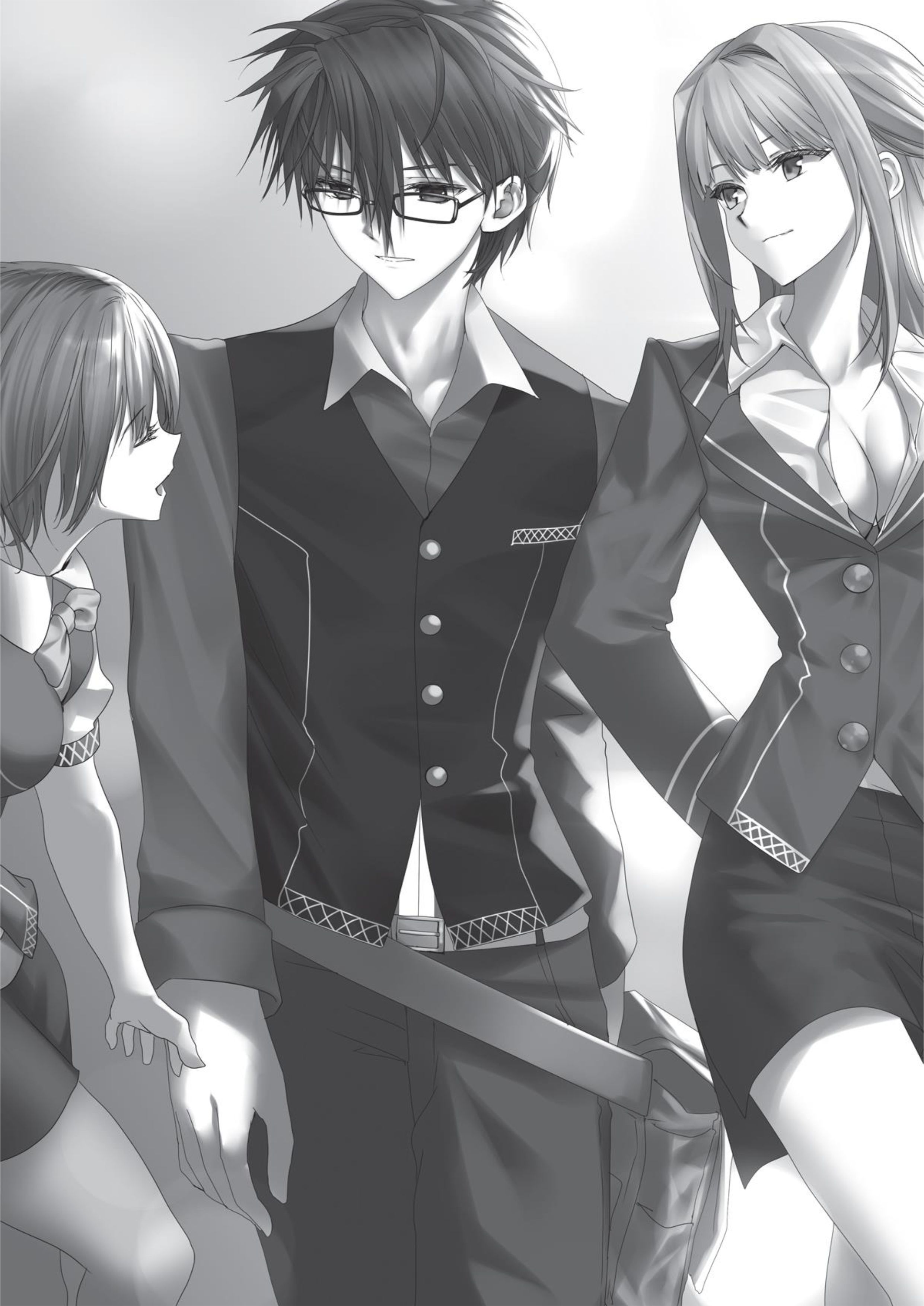 Hazure Skill V4 Illustration - Megumi Novel
