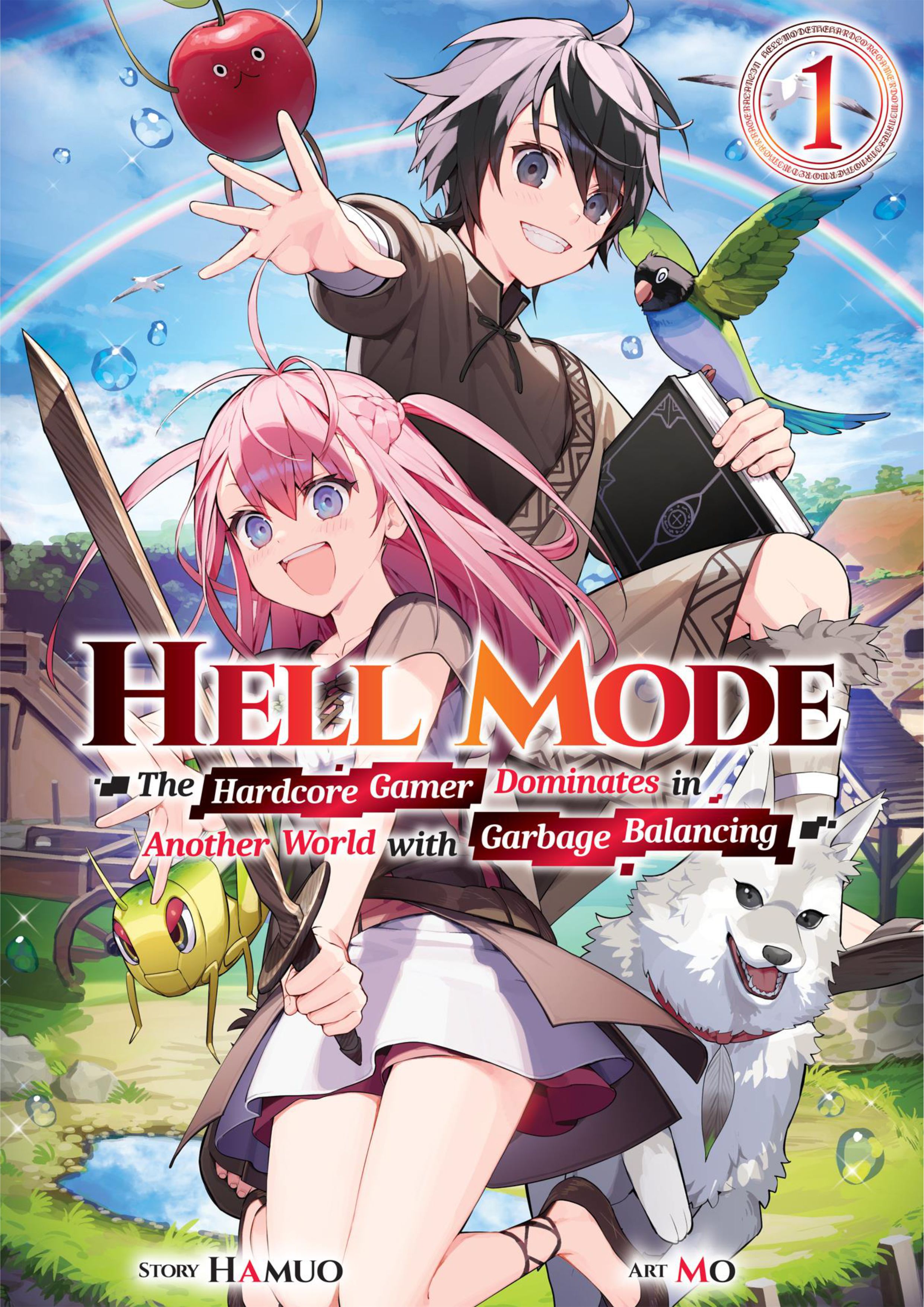 Hell Mode V1 Illustration - Megumi Novel