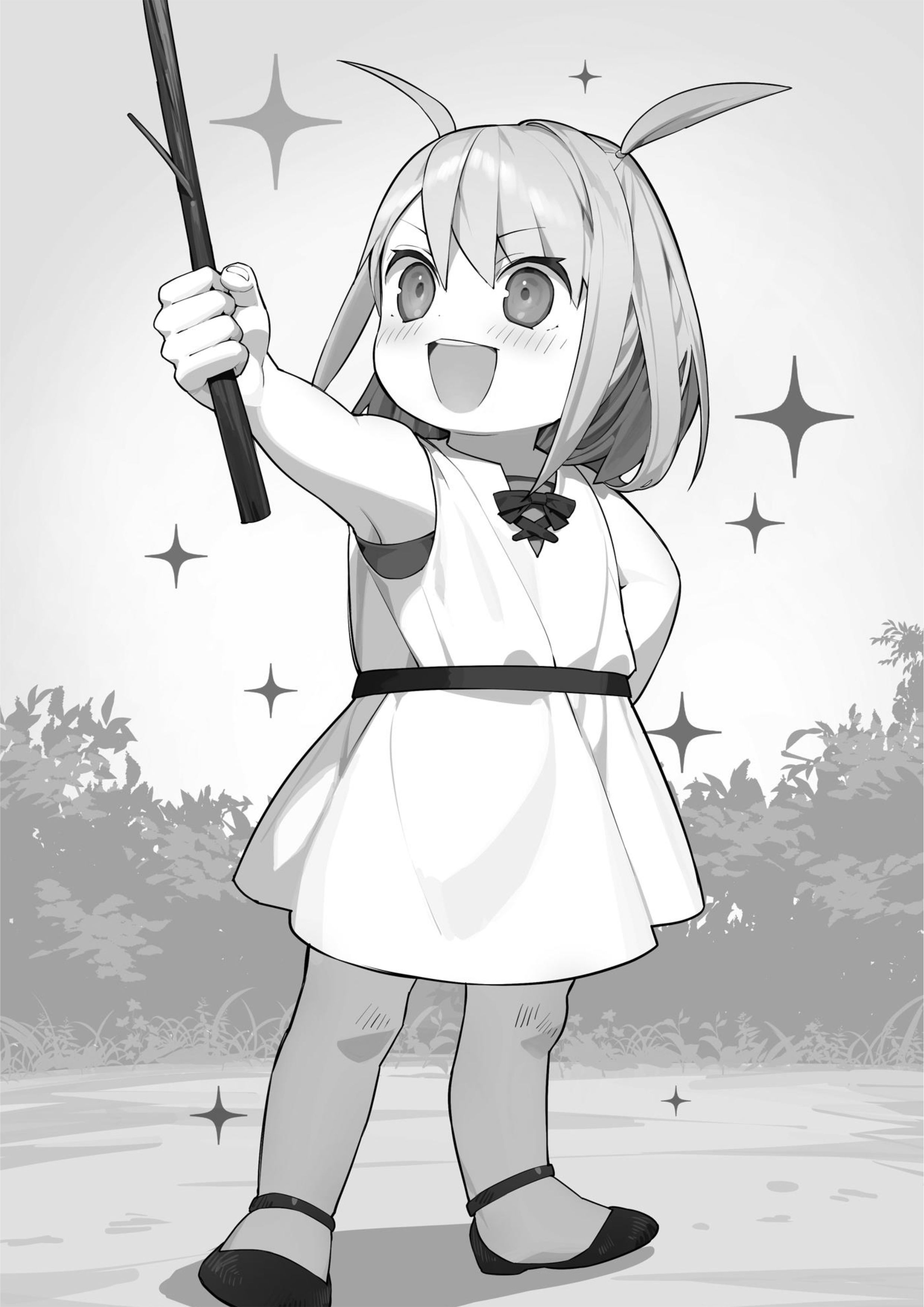 Hell Mode V1 Illustration - Megumi Novel