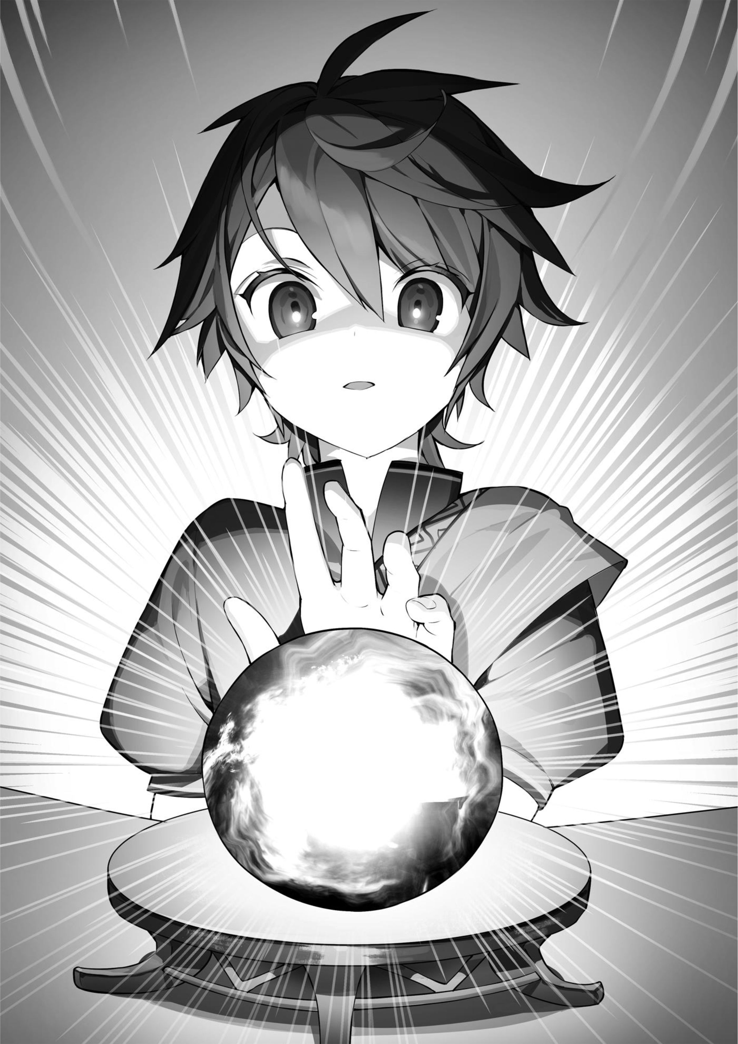 Hell Mode V1 Illustration - Megumi Novel