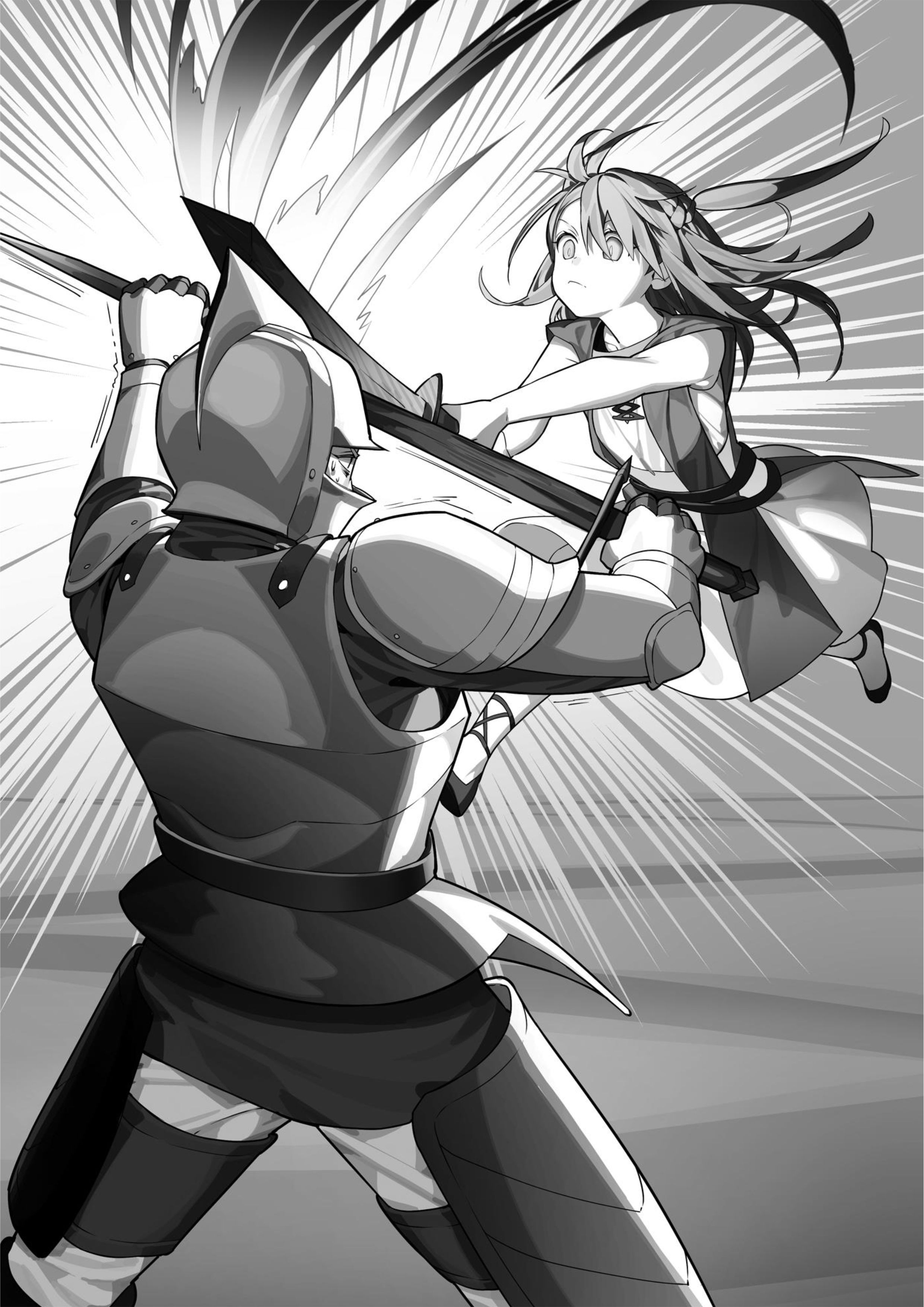 Hell Mode V1 Illustration - Megumi Novel