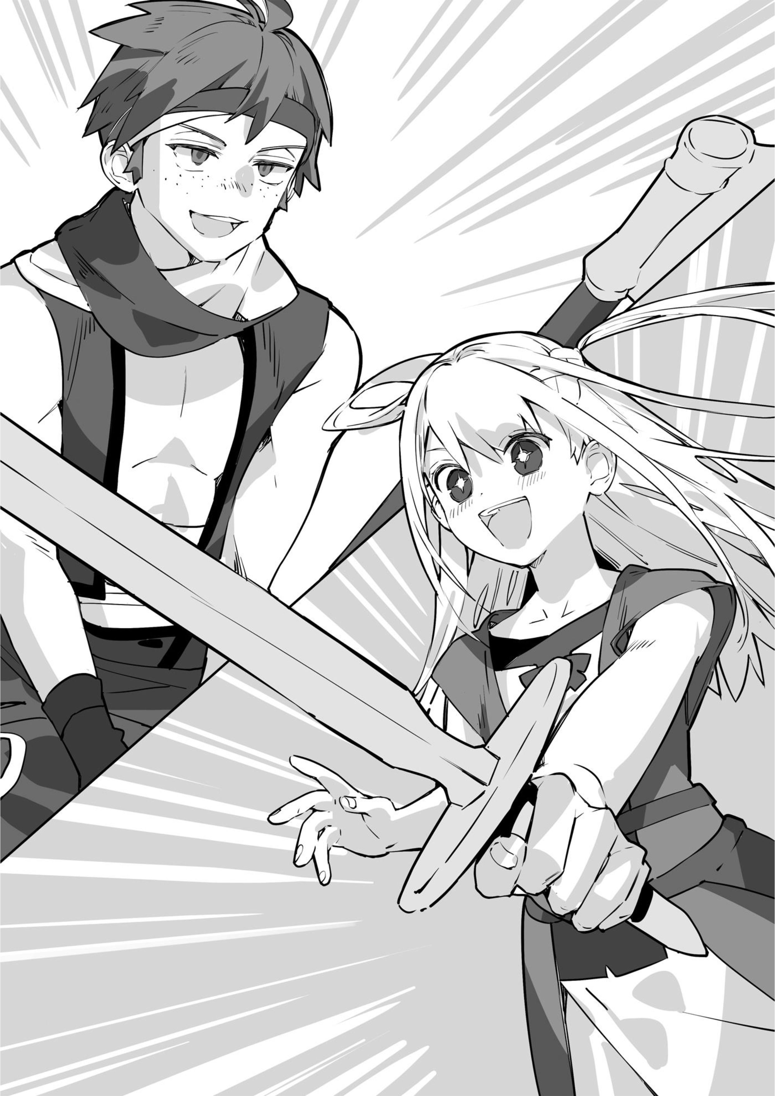 Hell Mode V2 Illustration - Megumi Novel