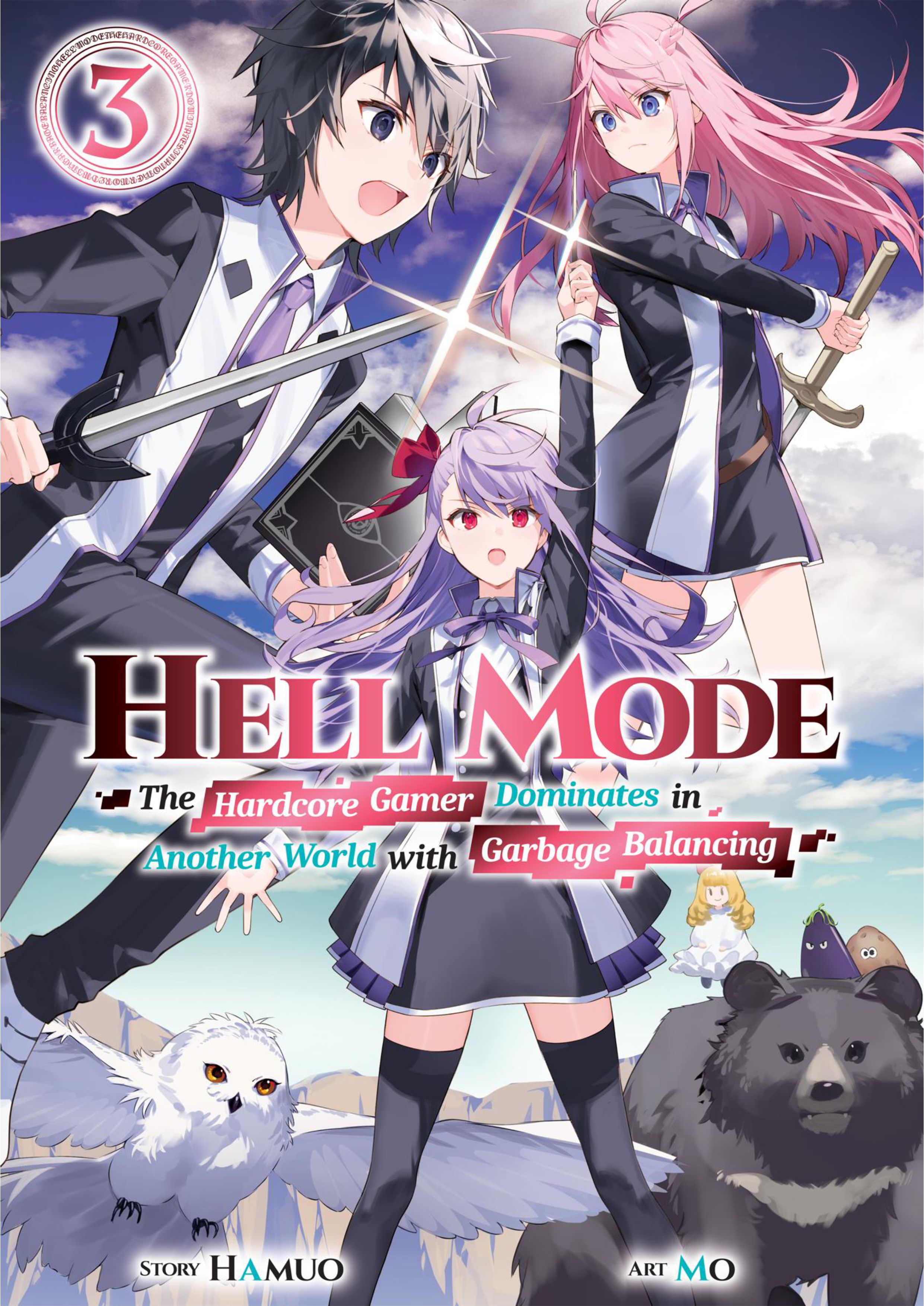 Hell Mode V3 Illustration - Megumi Novel