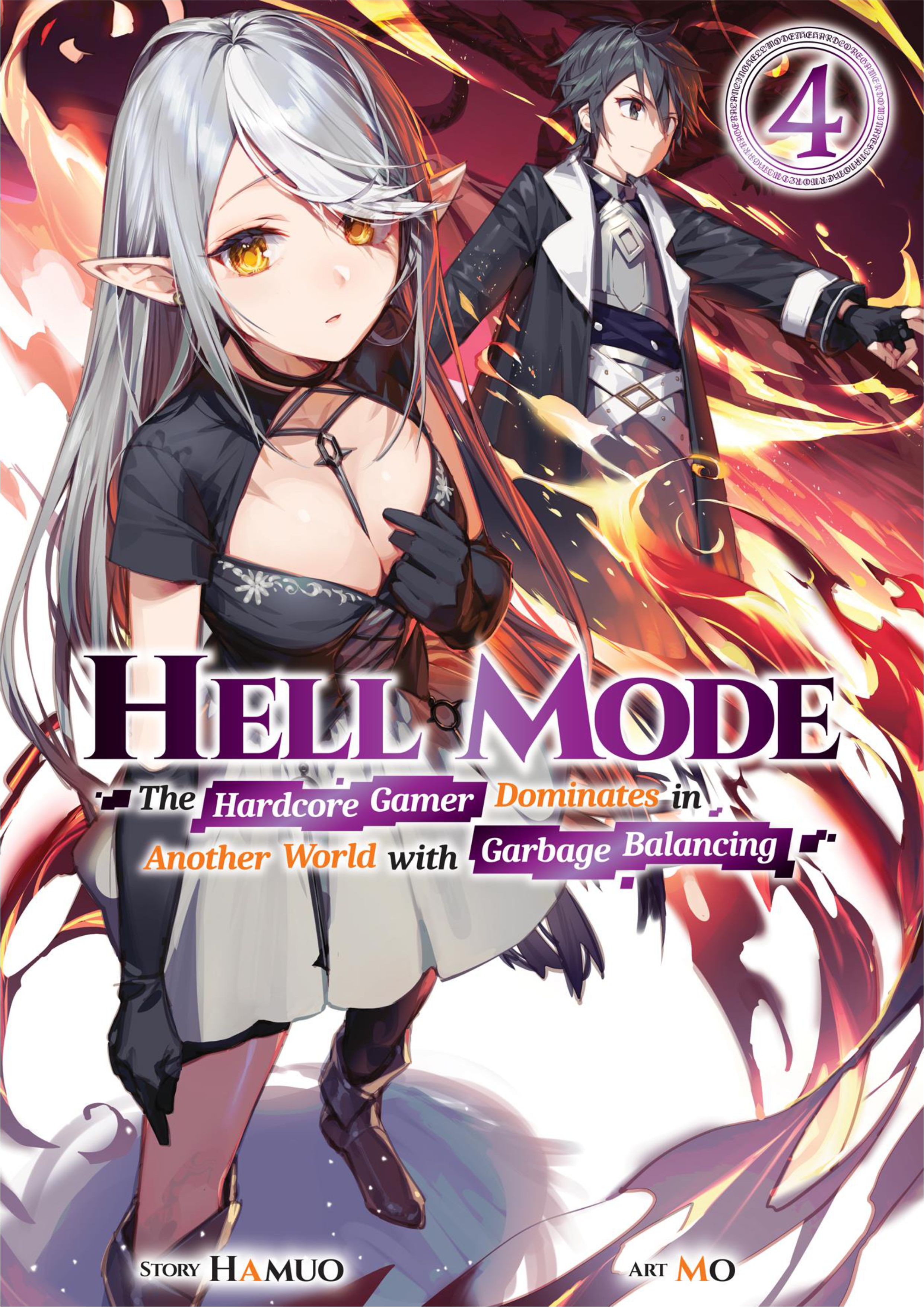Hell Mode V4 Illustration - Megumi Novel