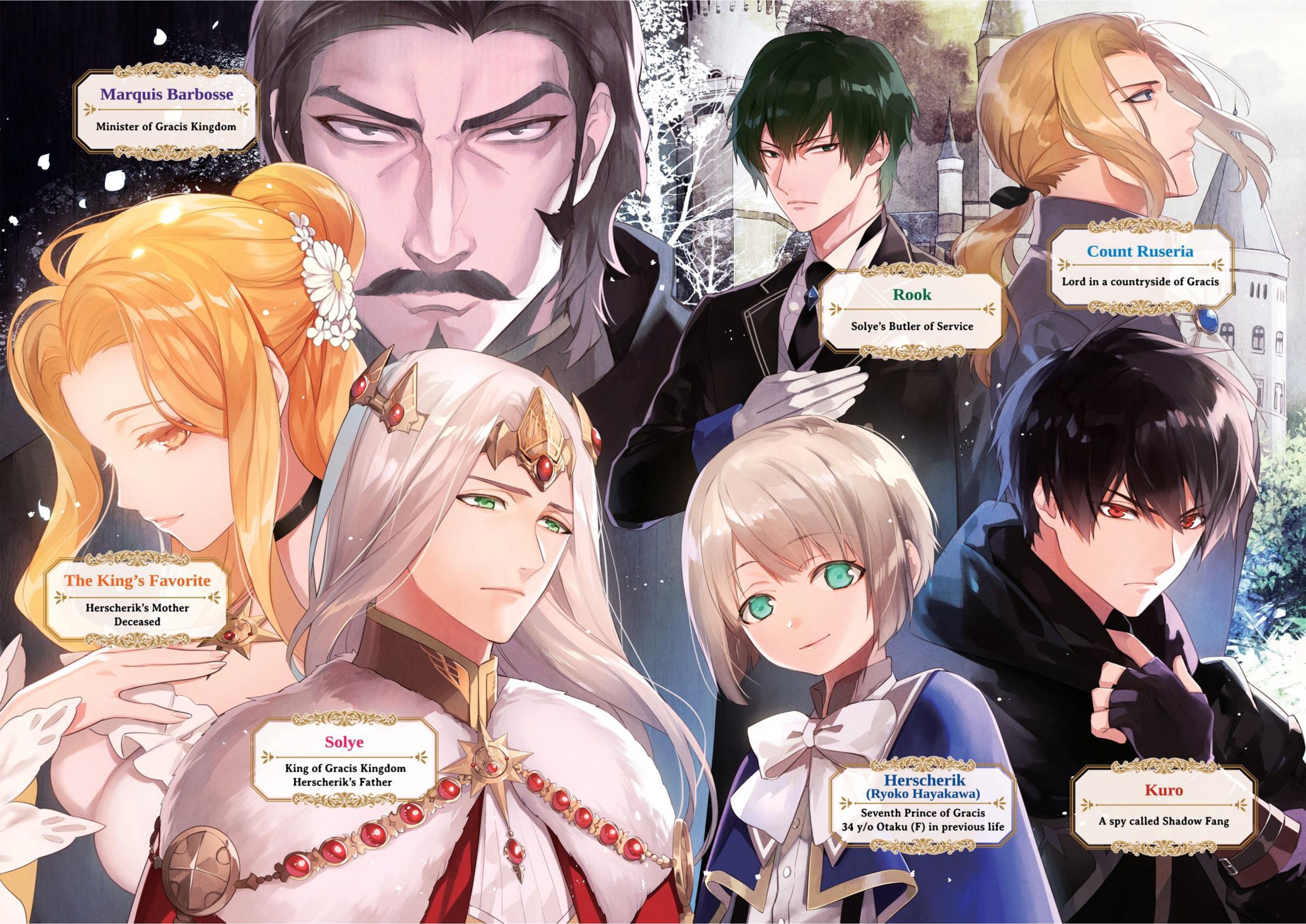 Herscherik V1 Illustration - Megumi Novel