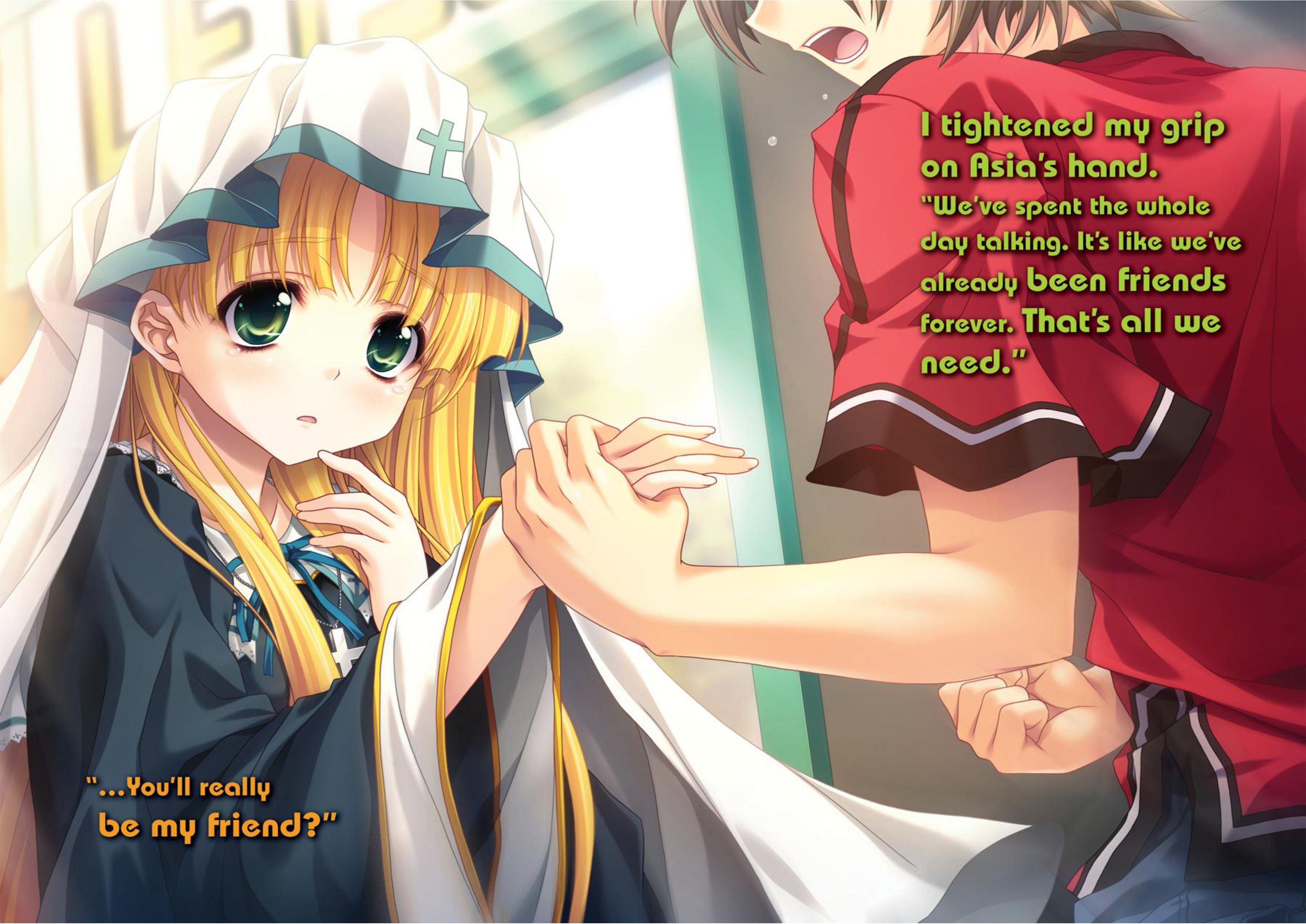 High School DxD V1 Illustration - Megumi Novel