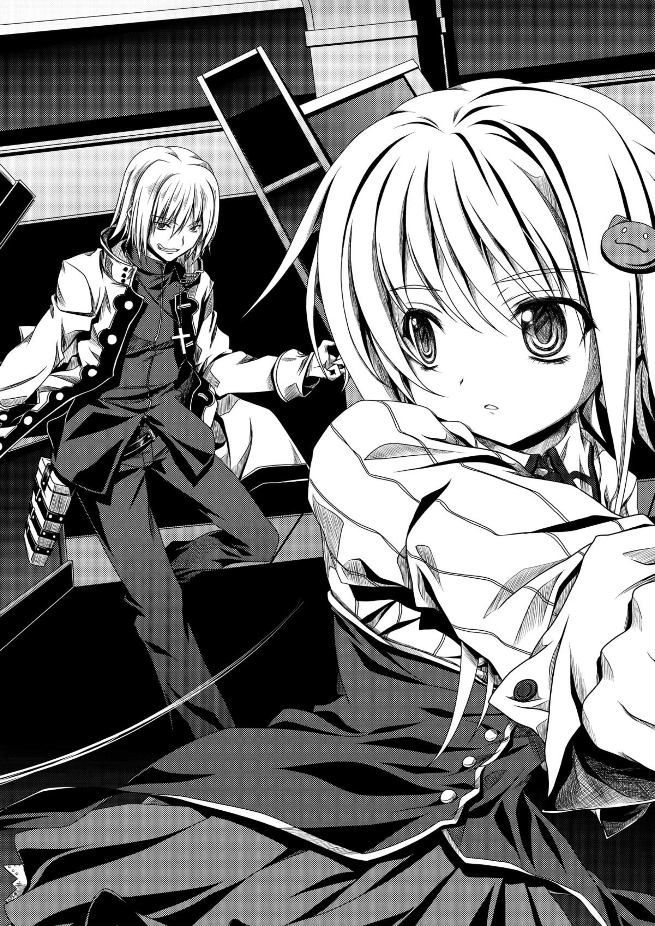 High School DxD V1 Illustration - Megumi Novel