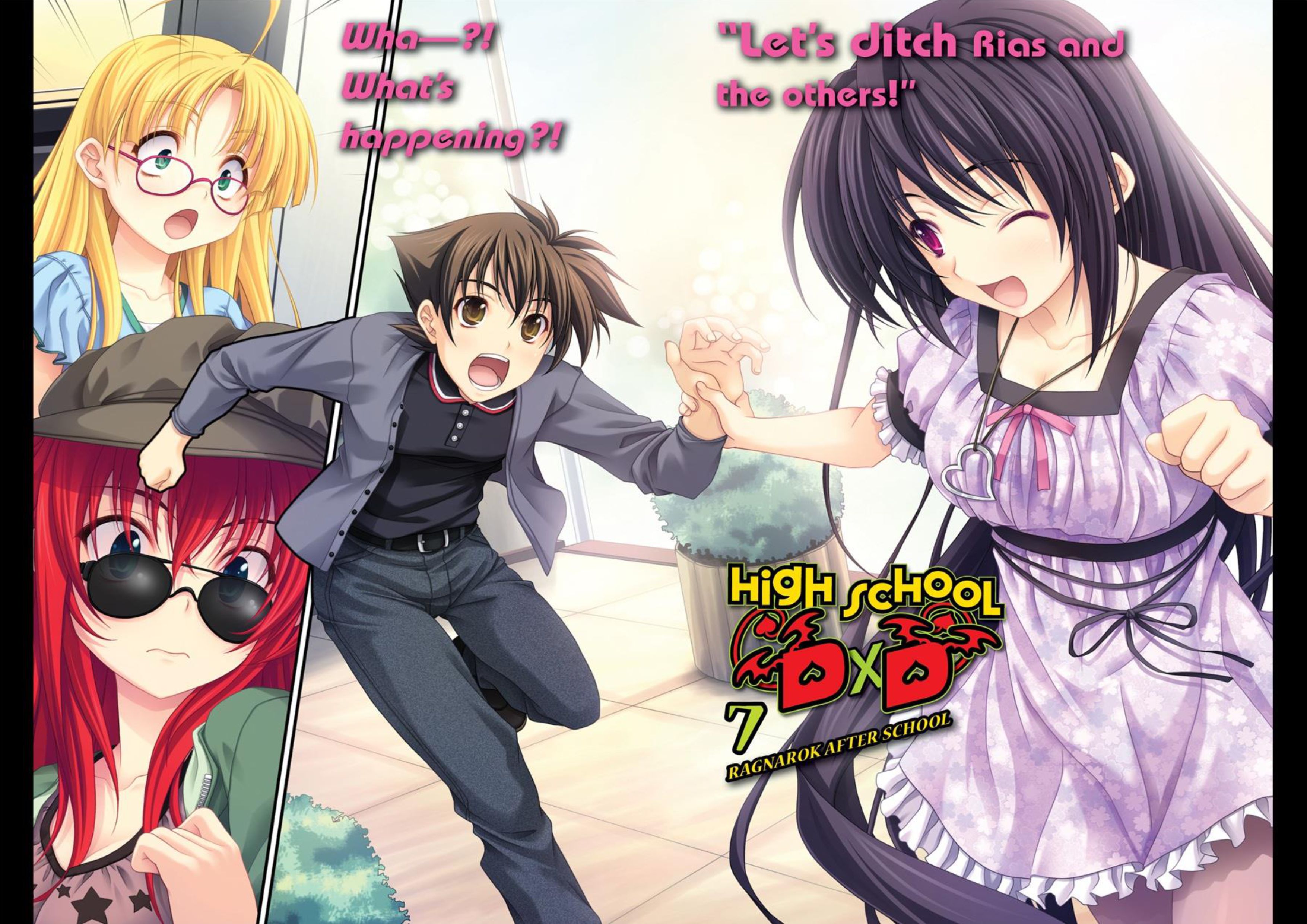High School DxD V7 Illustration - Megumi Novel