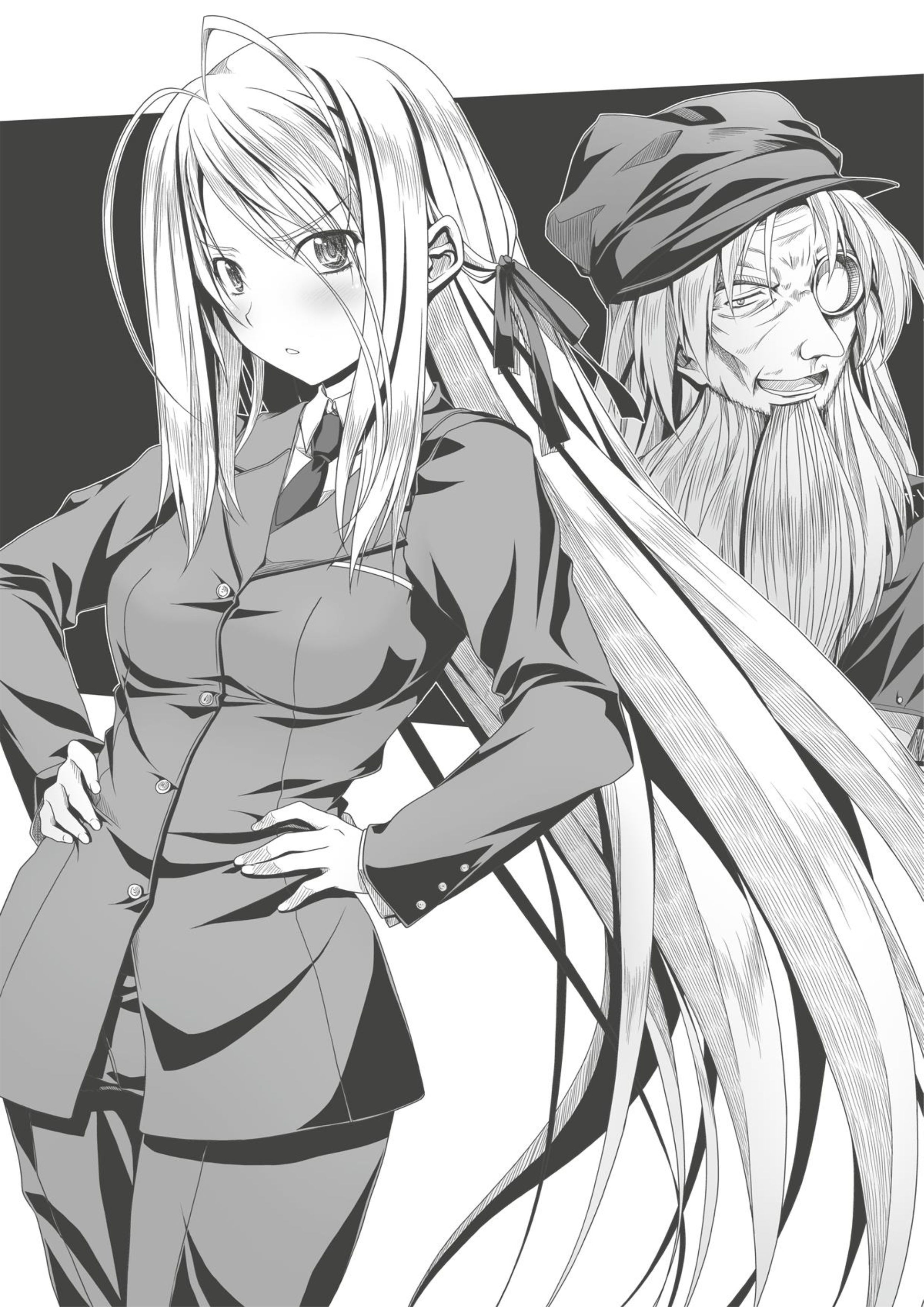 High School DxD V7 Illustration - Megumi Novel