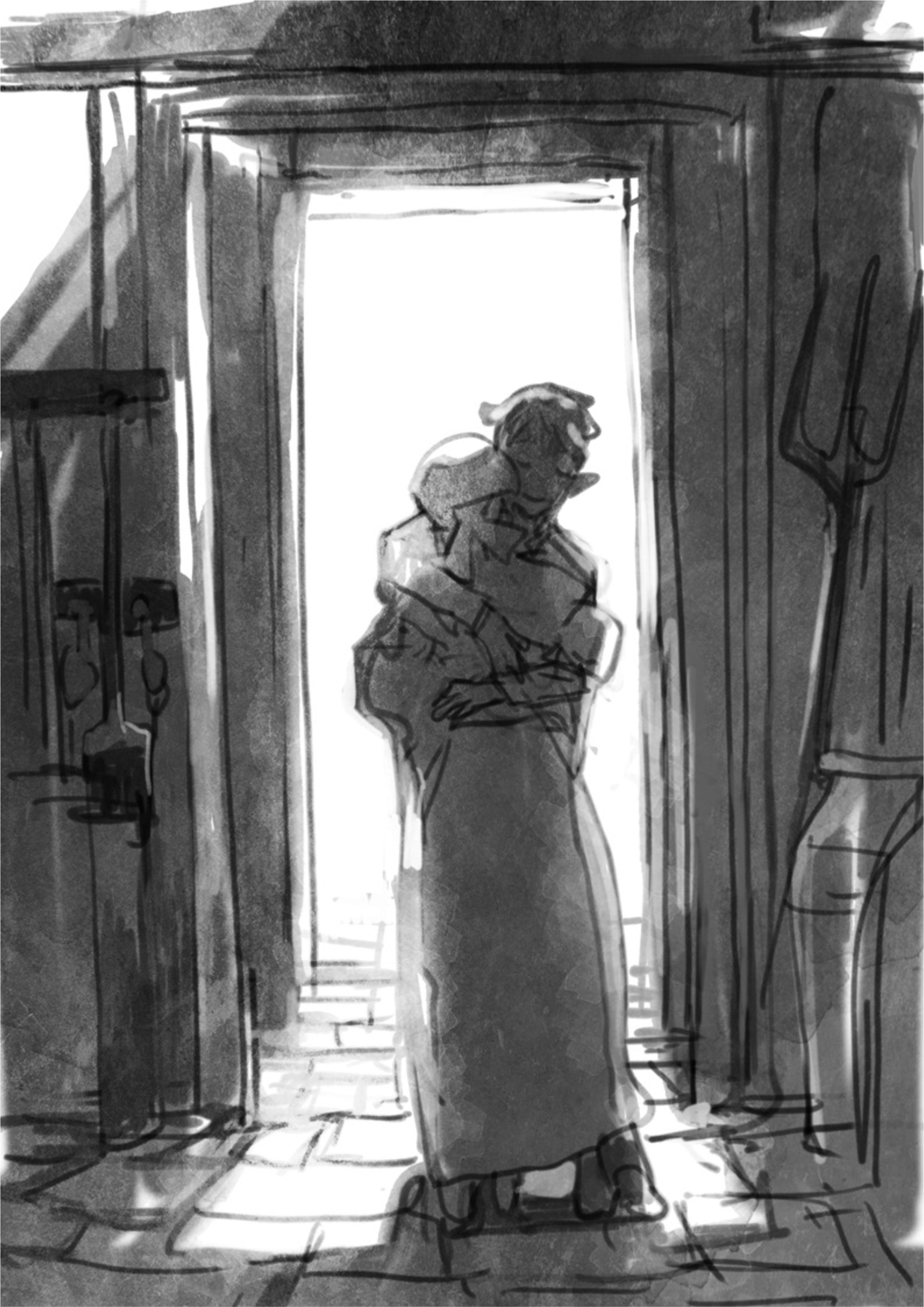Horobi no Kuni no Seifukusha V2 Illustration - Megumi Novel