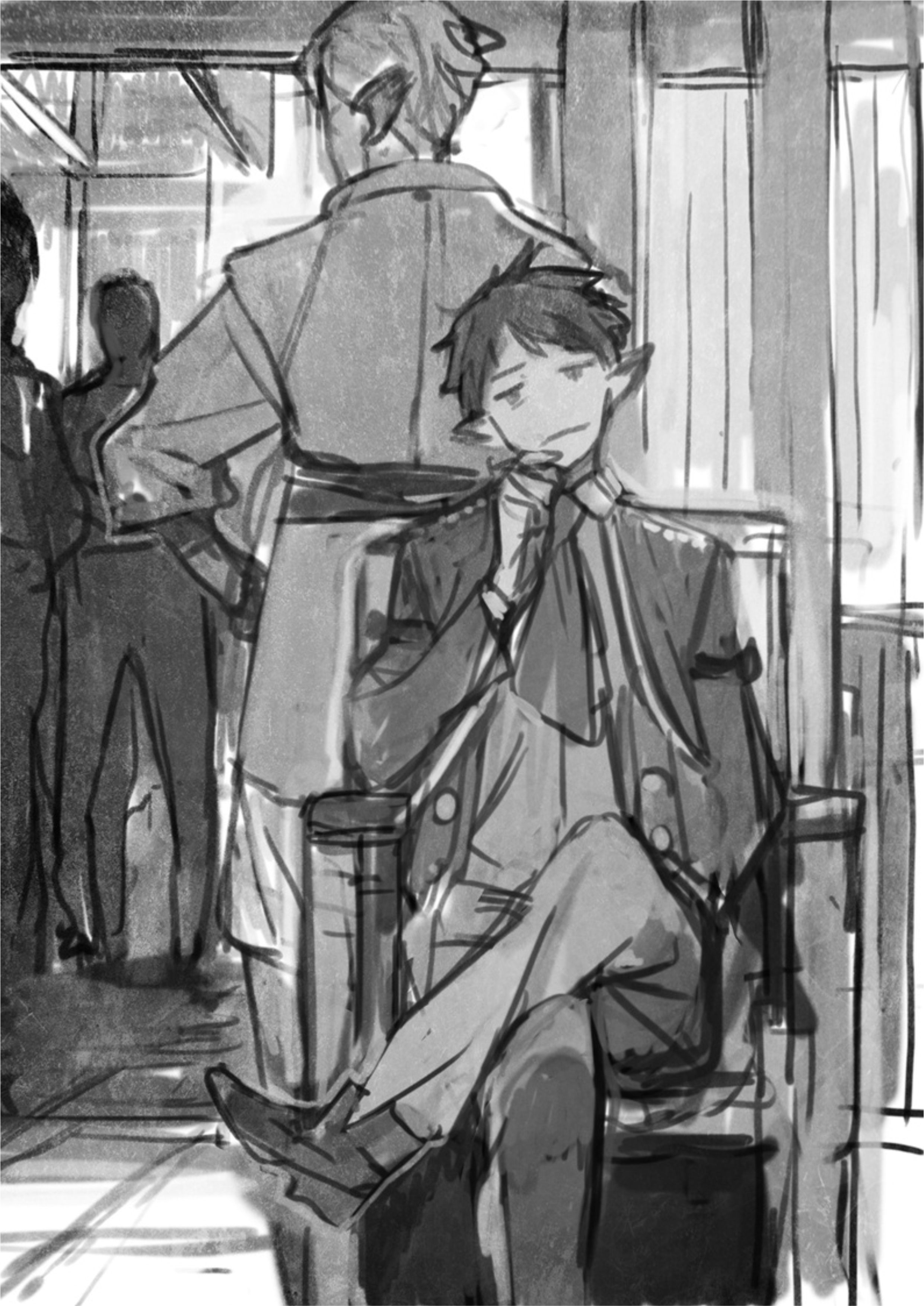 Horobi no Kuni no Seifukusha V2 Illustration - Megumi Novel