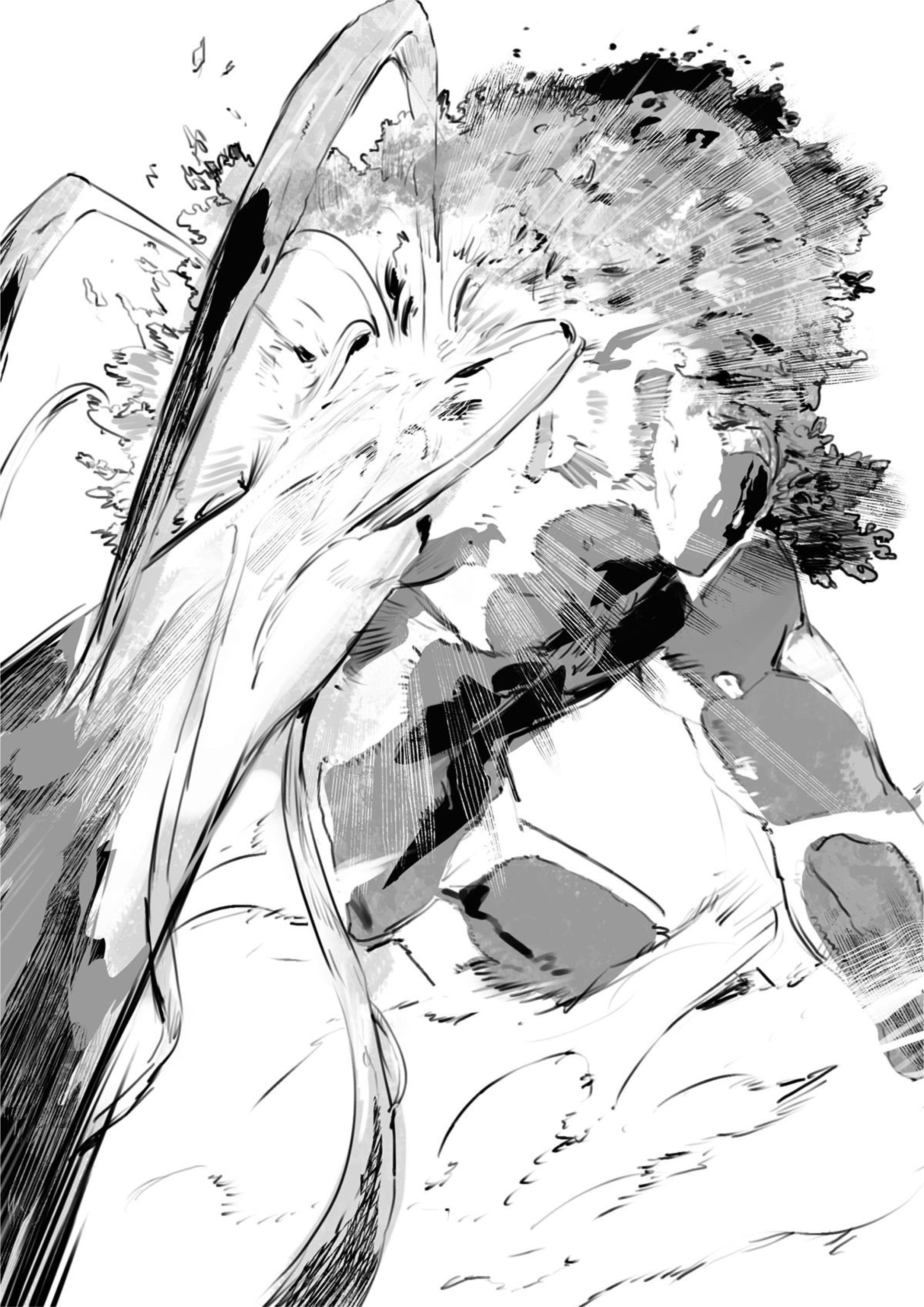 Ihoujin Dungeon ni Moguru V3 Illustration - Megumi Novel