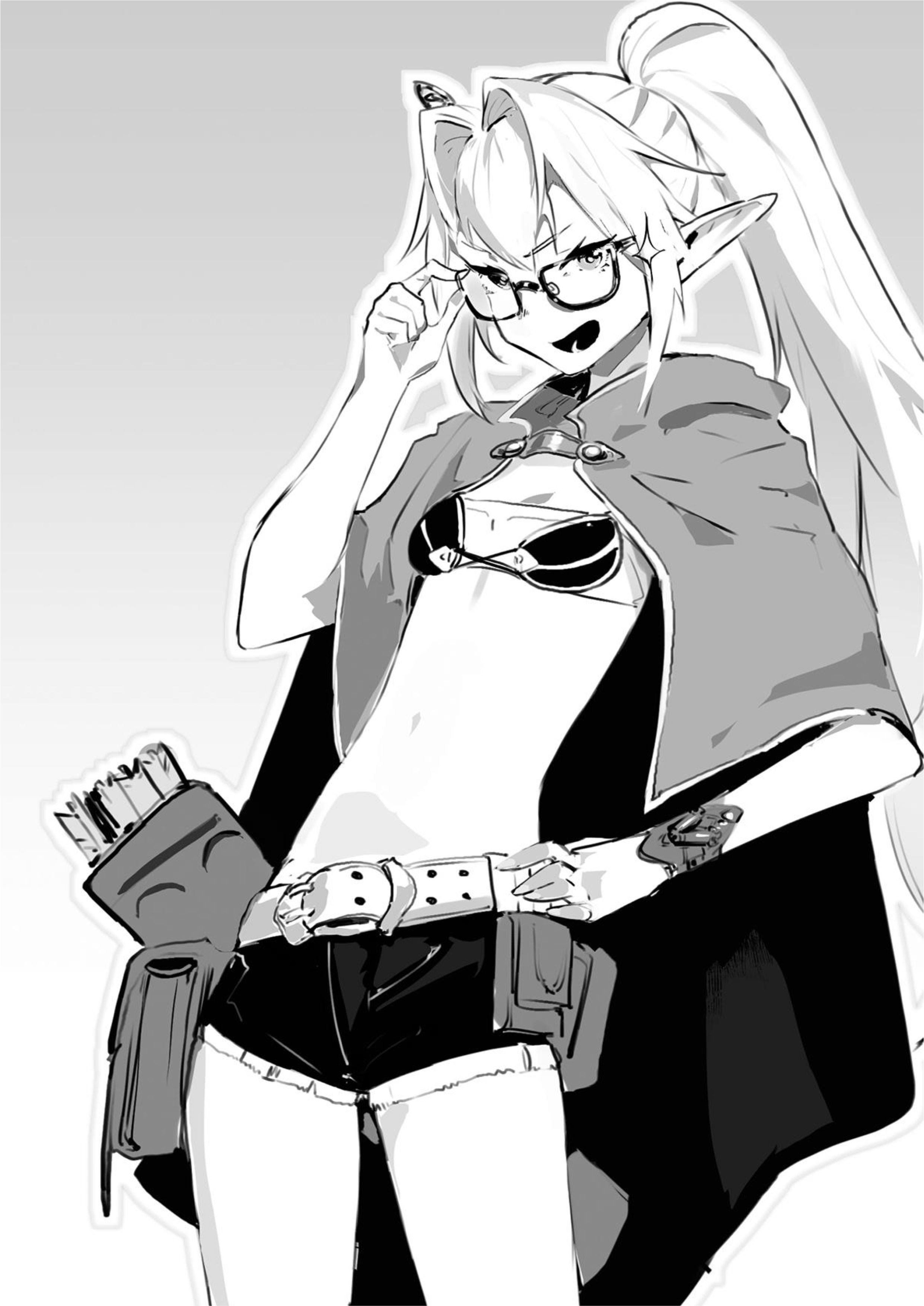 Ihoujin Dungeon ni Moguru V3 Illustration - Megumi Novel