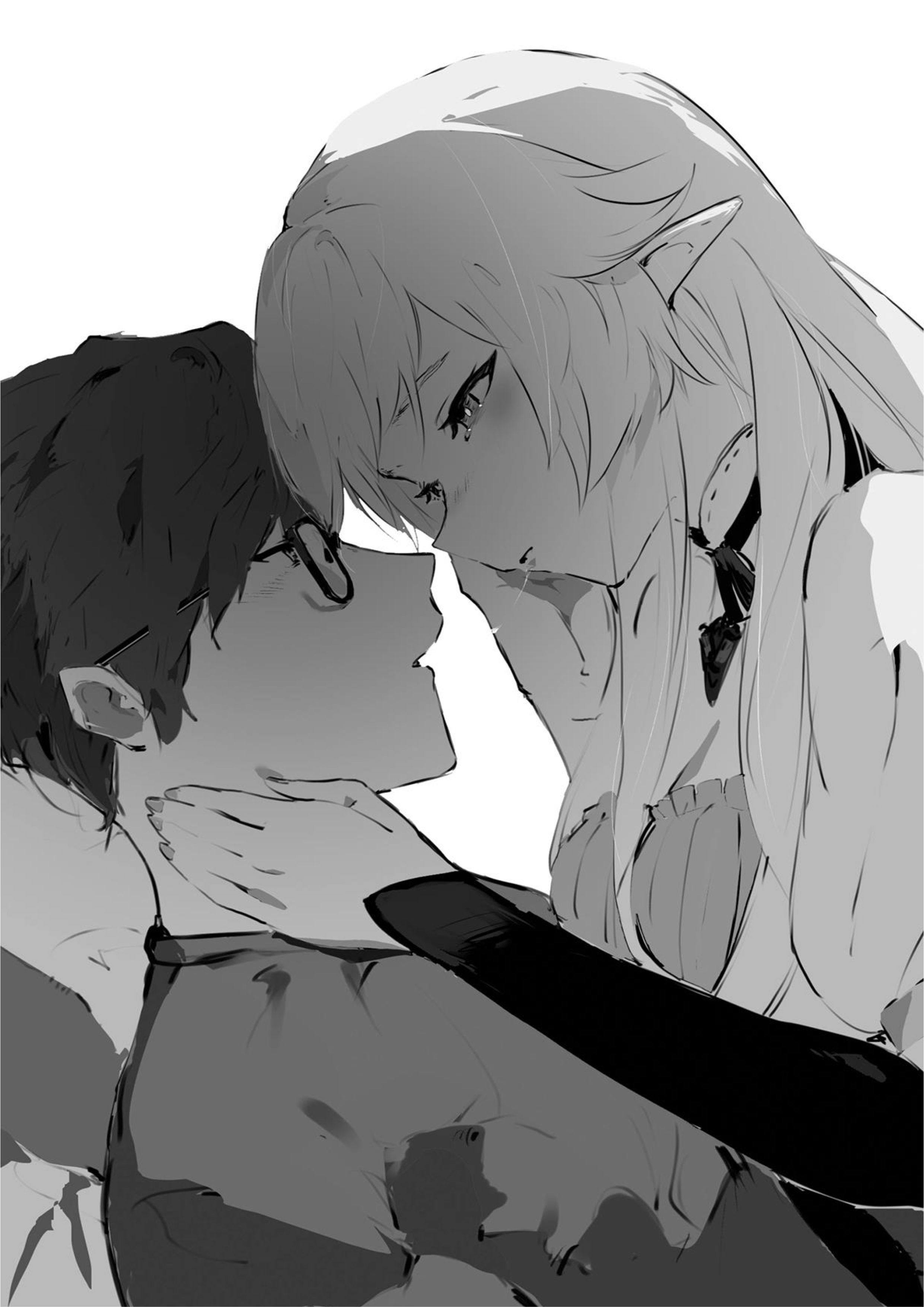 Ihoujin Dungeon ni Moguru V3 Illustration - Megumi Novel