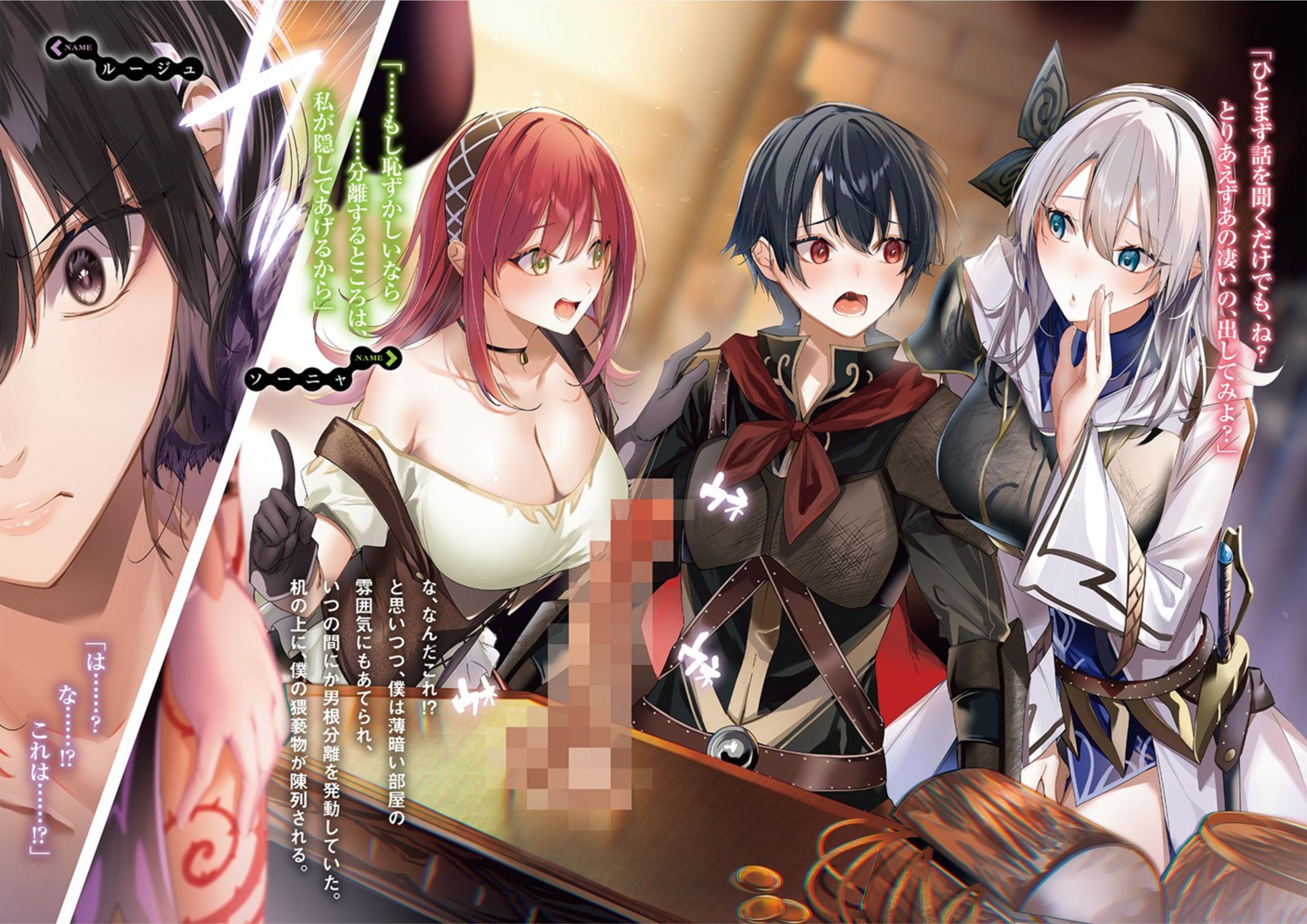 Incubus Banishment V1 Illustration - Megumi Novel