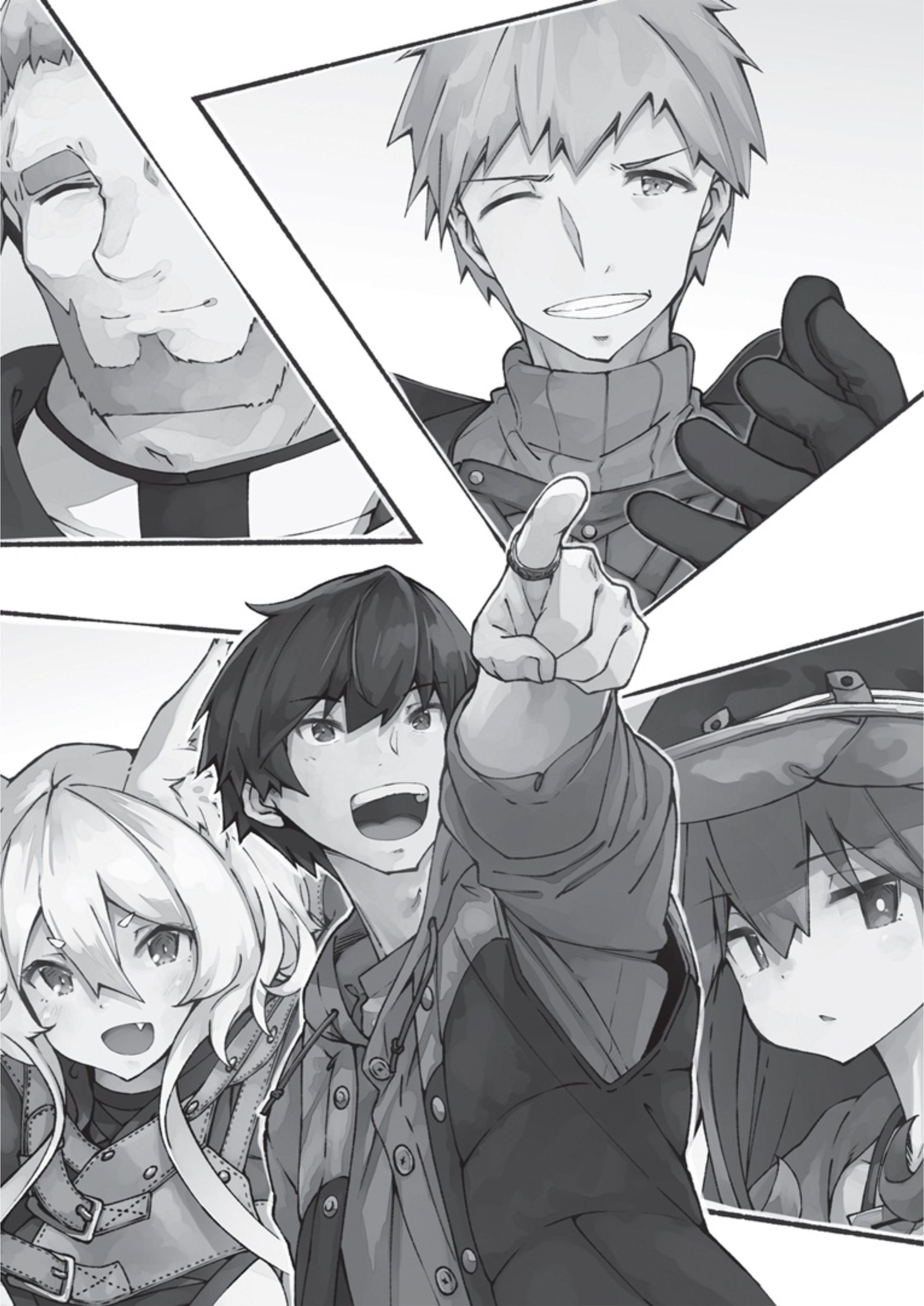 Isekai de Gyoushounin wo Hajimemashita V1 Illustration - Megumi Novel