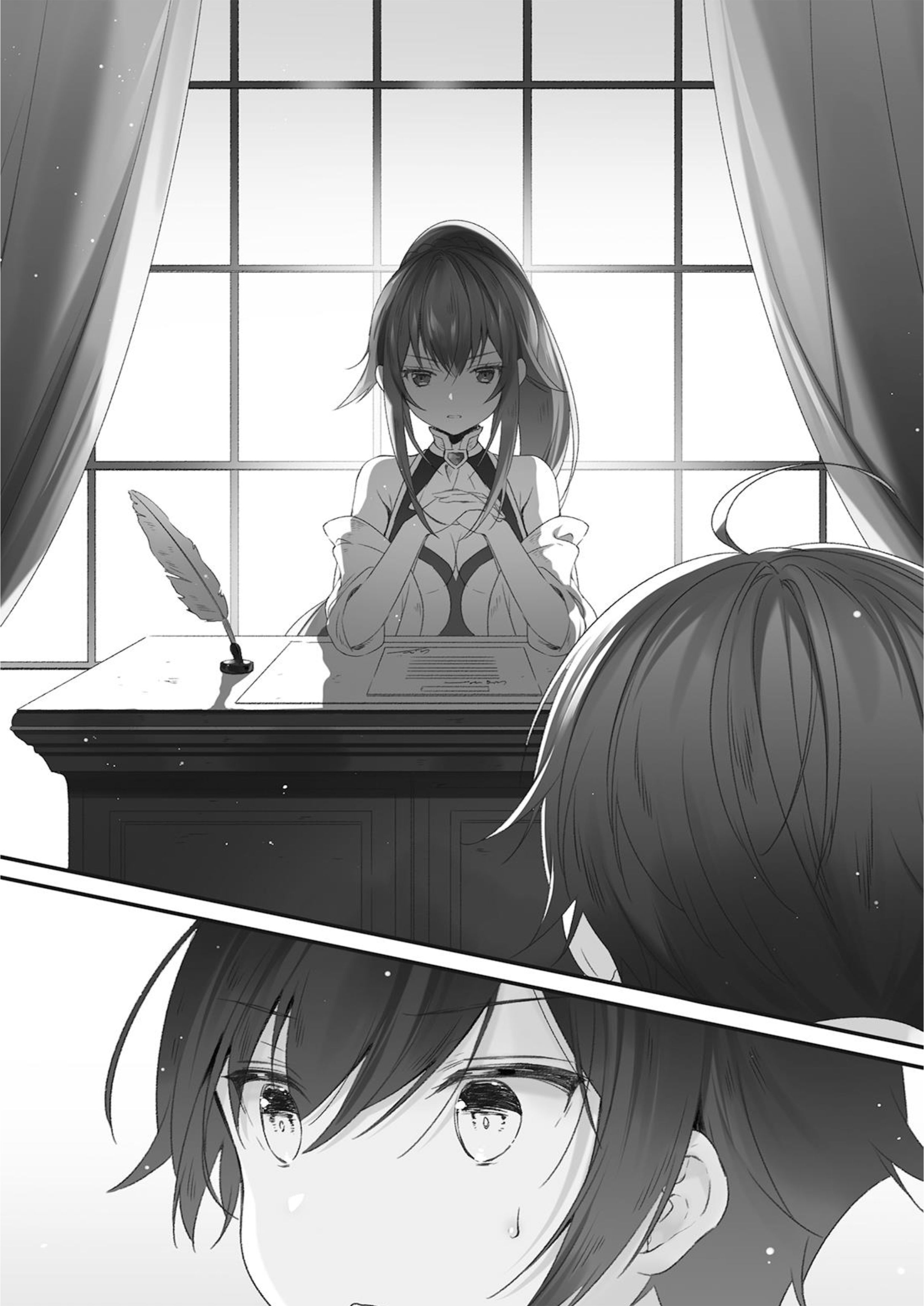 Isekai Mahou ni Akogareru V1 Illustration - Megumi Novel