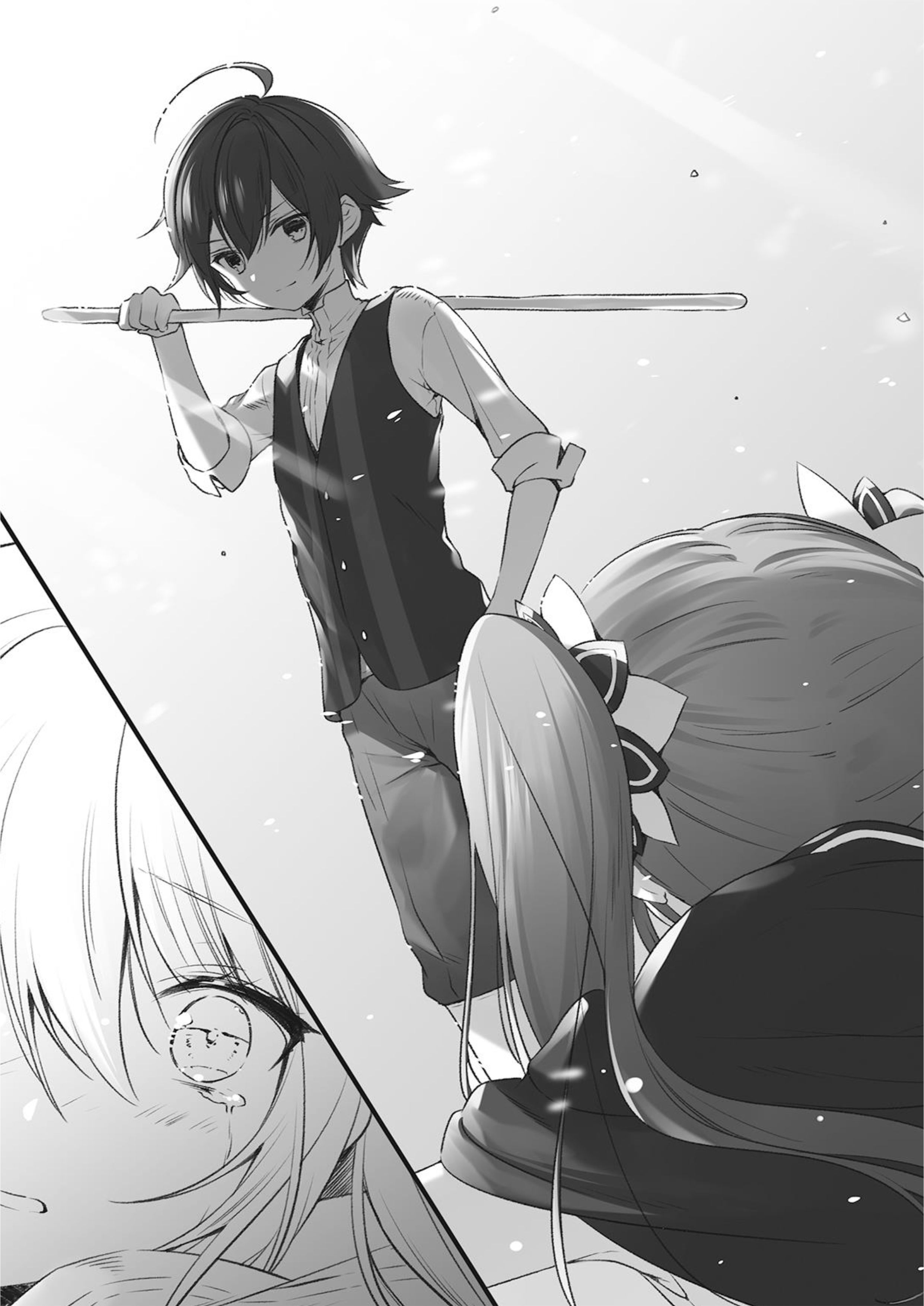 Isekai Mahou ni Akogareru V1 Illustration - Megumi Novel