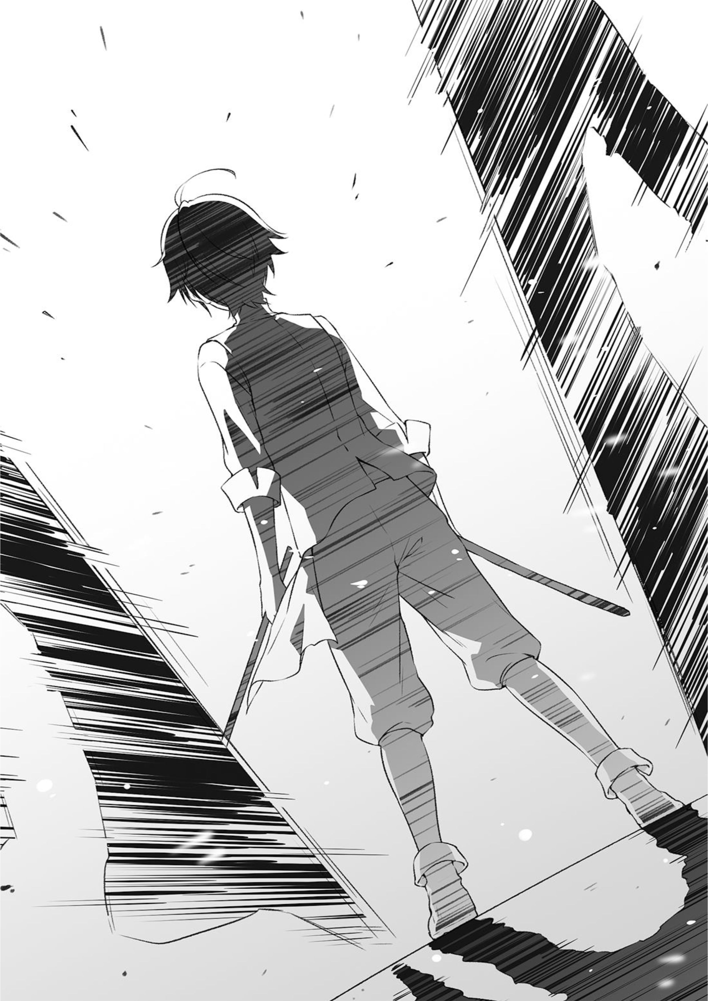 Isekai Mahou ni Akogareru V1 Illustration - Megumi Novel