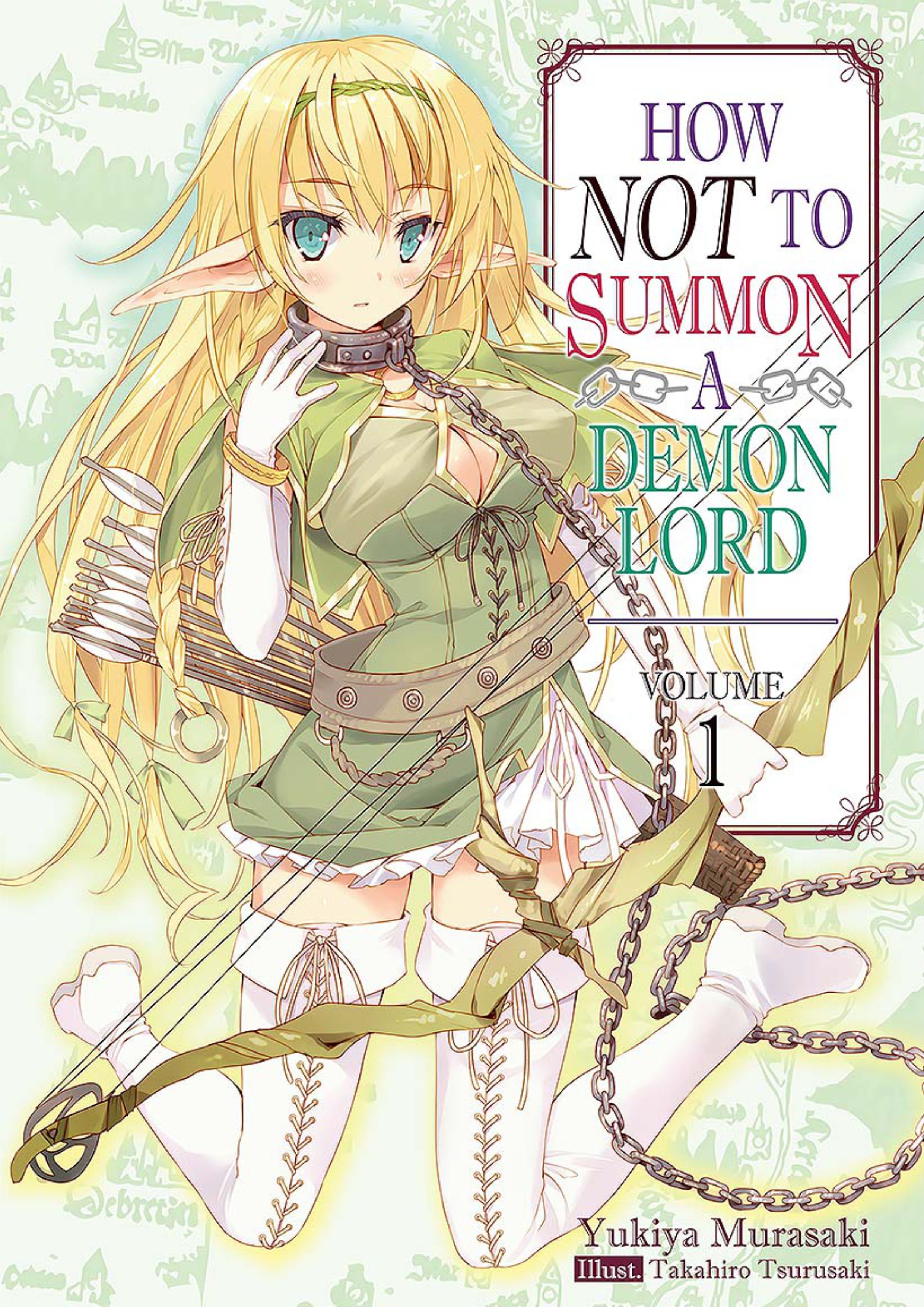 Isekai Maou to Shoukan Shoujo Dorei Majutsu V1 Illustration - Megumi Novel