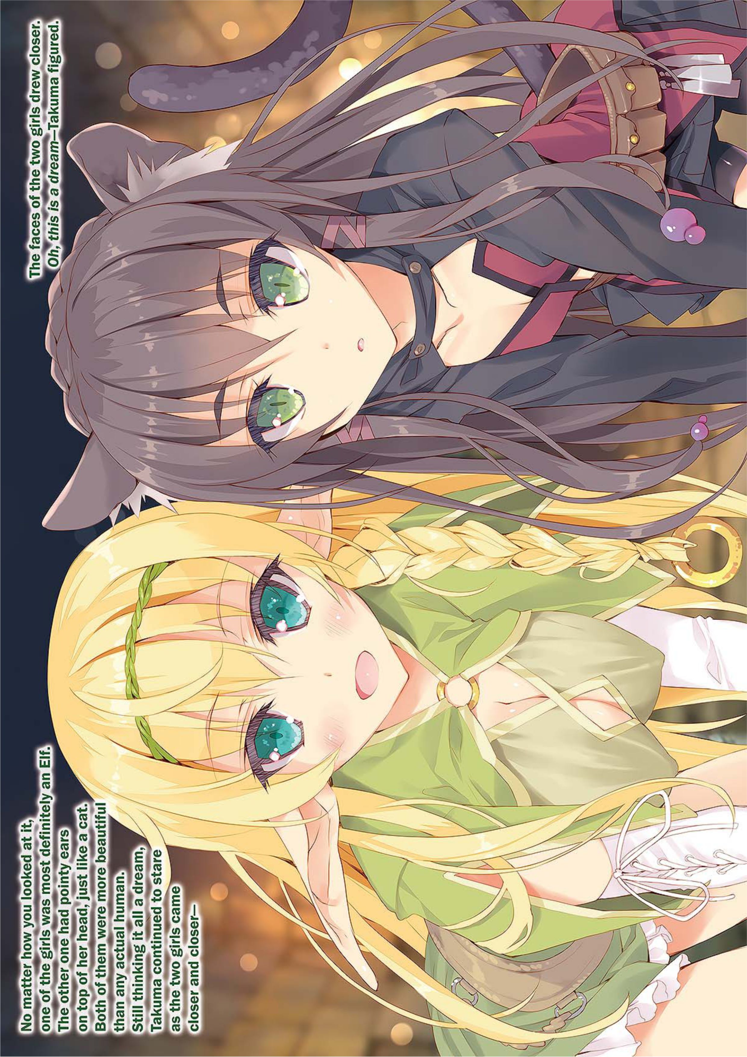 Isekai Maou to Shoukan Shoujo Dorei Majutsu V1 Illustration - Megumi Novel