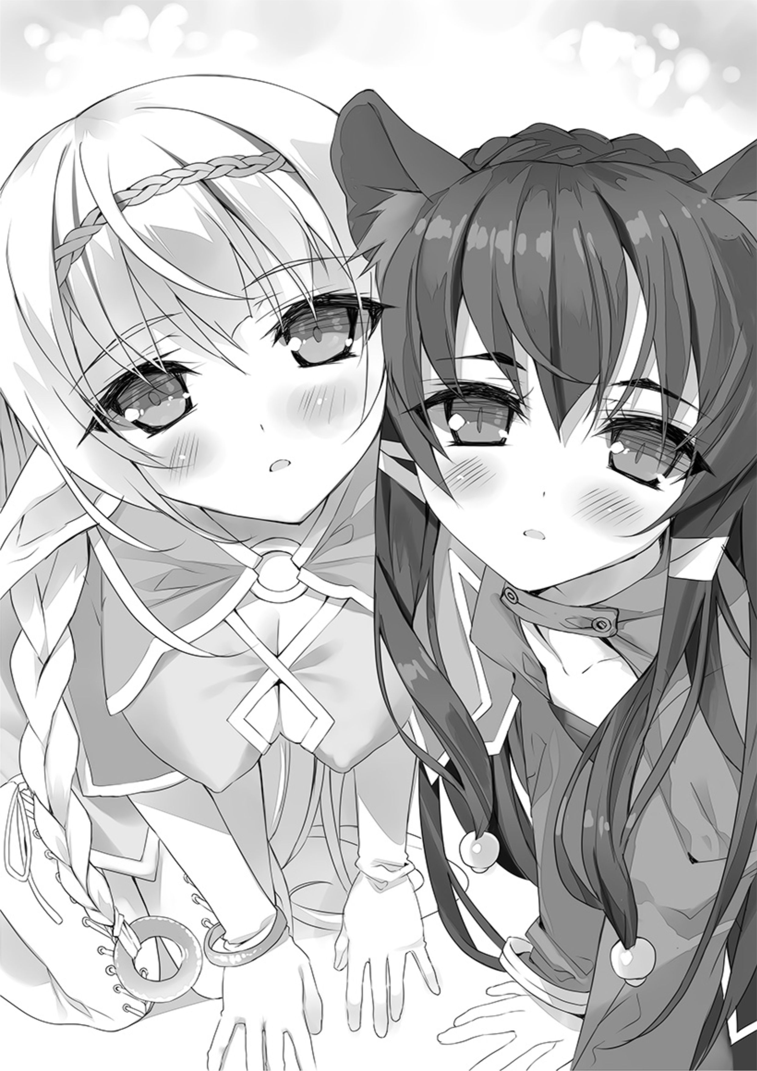 Isekai Maou to Shoukan Shoujo Dorei Majutsu V1 Illustration - Megumi Novel