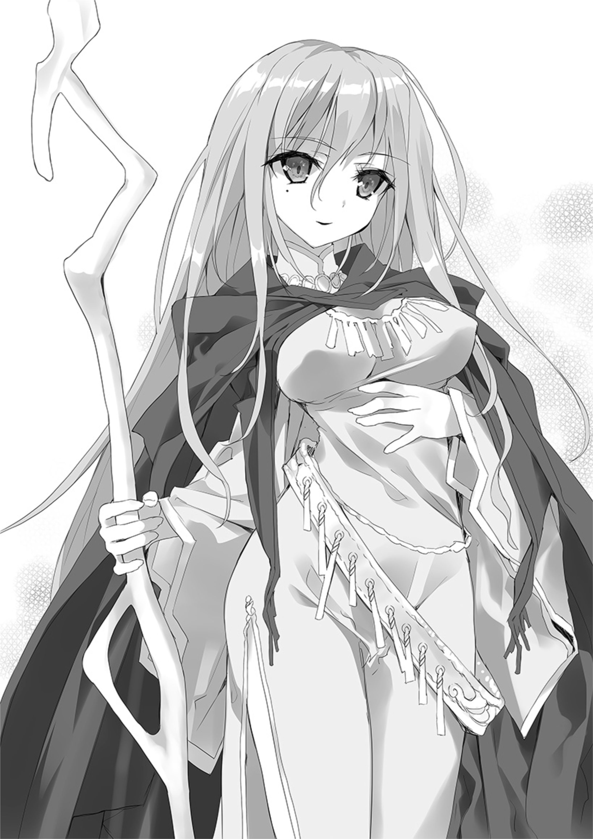 Isekai Maou to Shoukan Shoujo Dorei Majutsu V1 Illustration - Megumi Novel