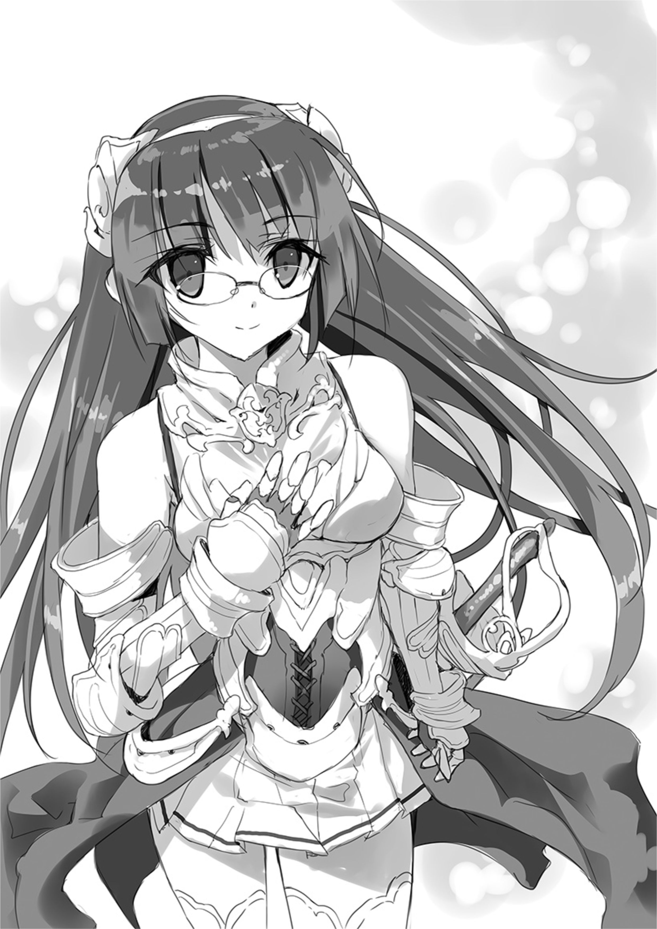 Isekai Maou to Shoukan Shoujo Dorei Majutsu V2 Illustration - Megumi Novel