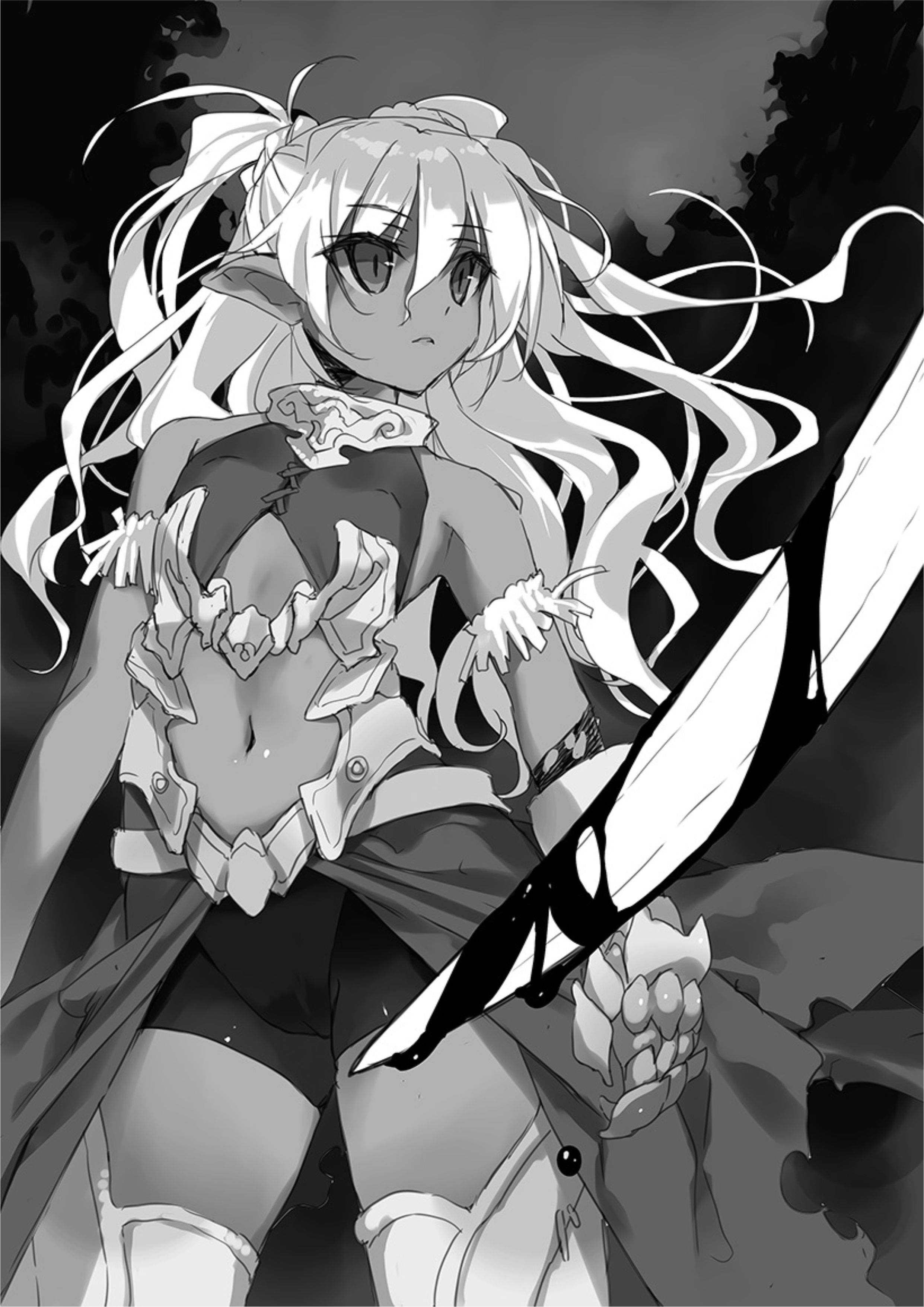 Isekai Maou to Shoukan Shoujo Dorei Majutsu V2 Illustration - Megumi Novel
